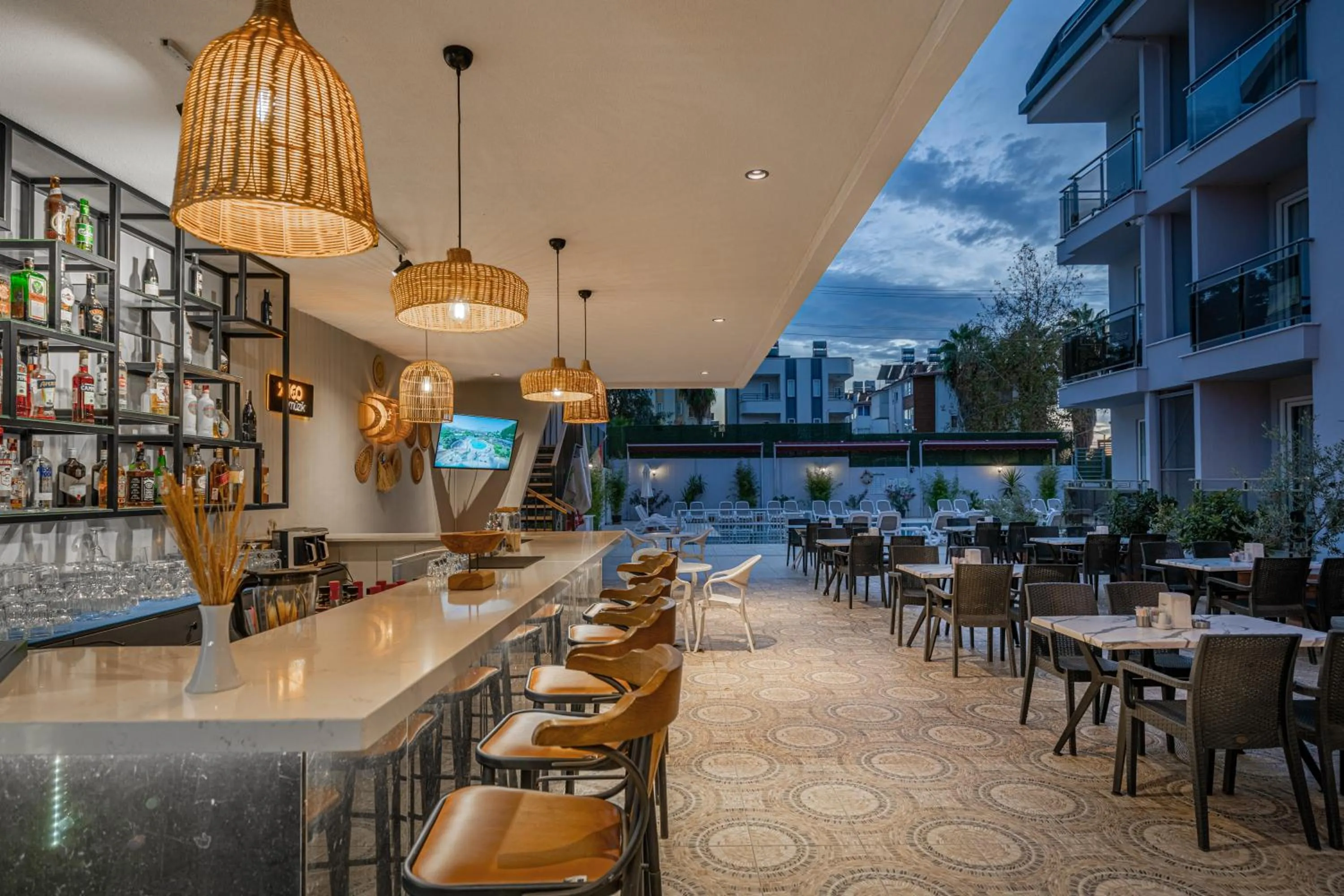 Property building in A Hotel Side