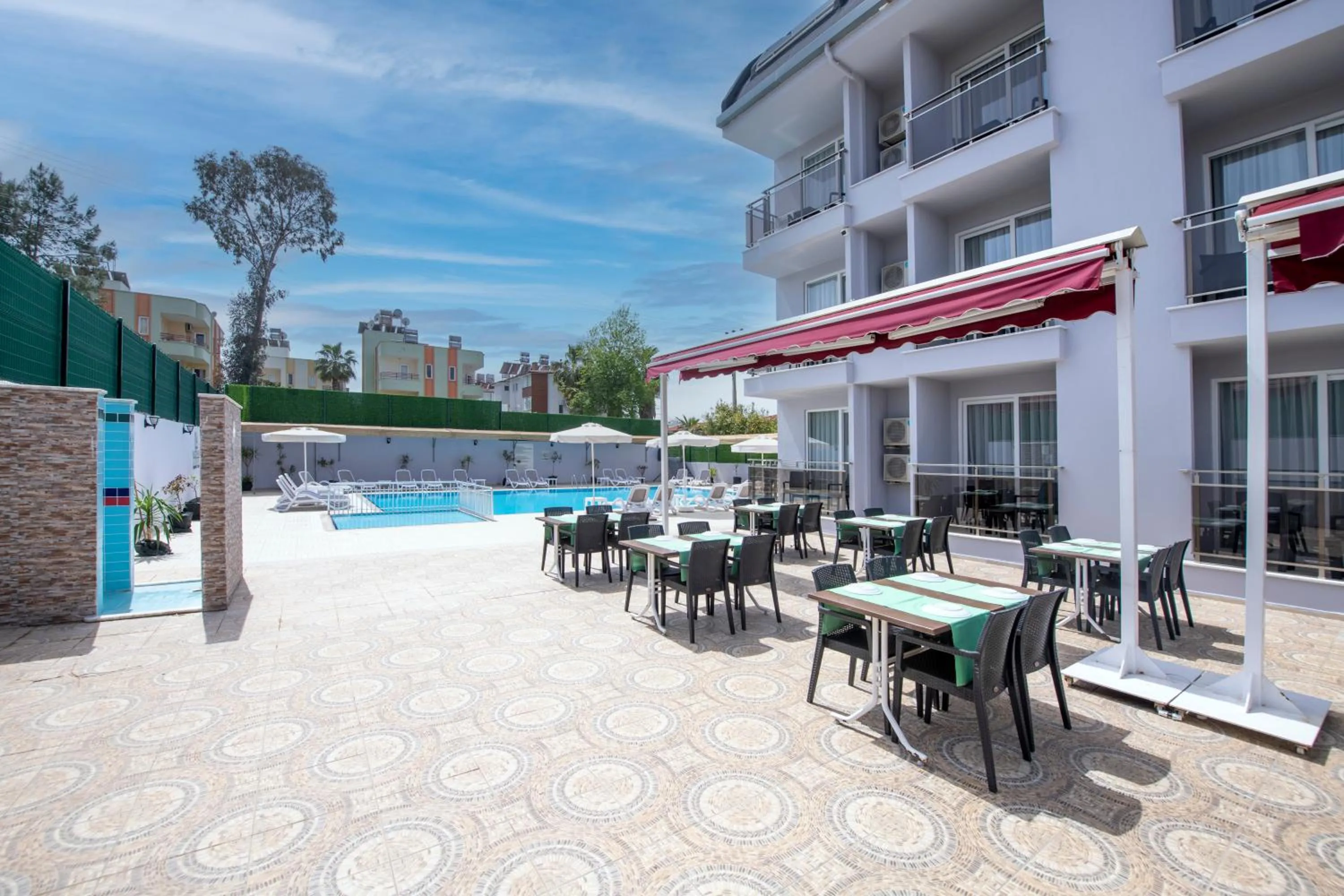 Property building in A Hotel Side