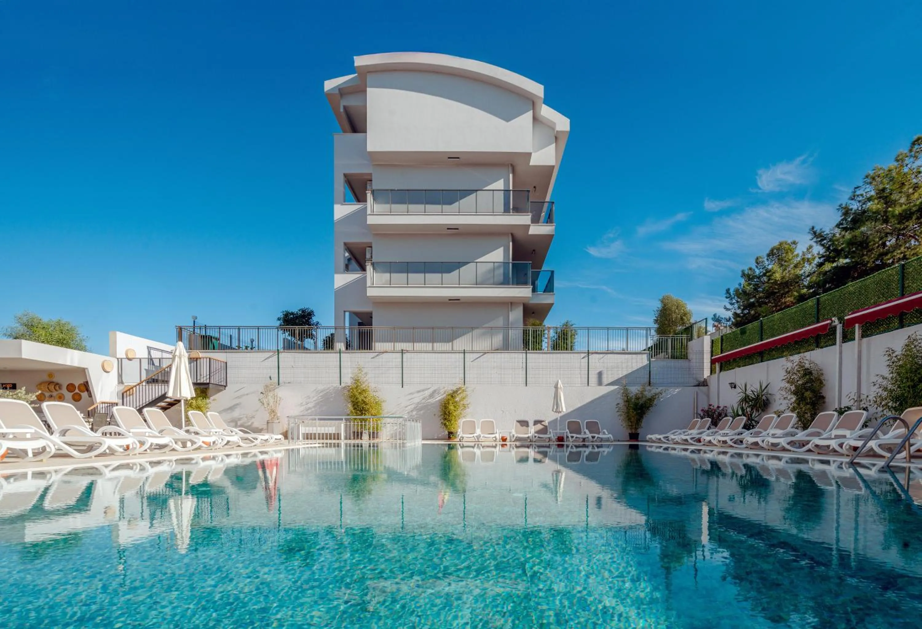 Property building in A Hotel Side