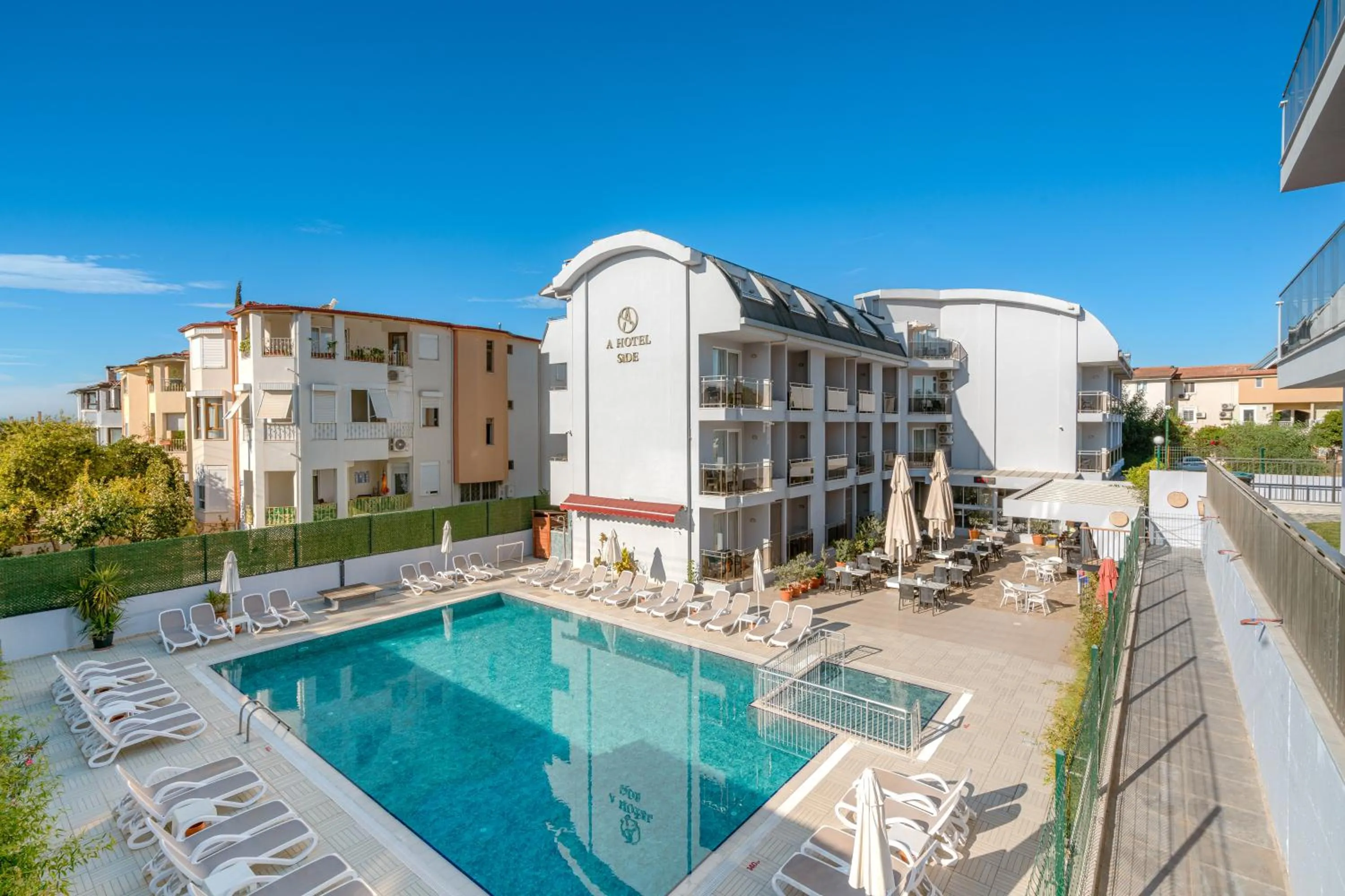 Property building in A Hotel Side