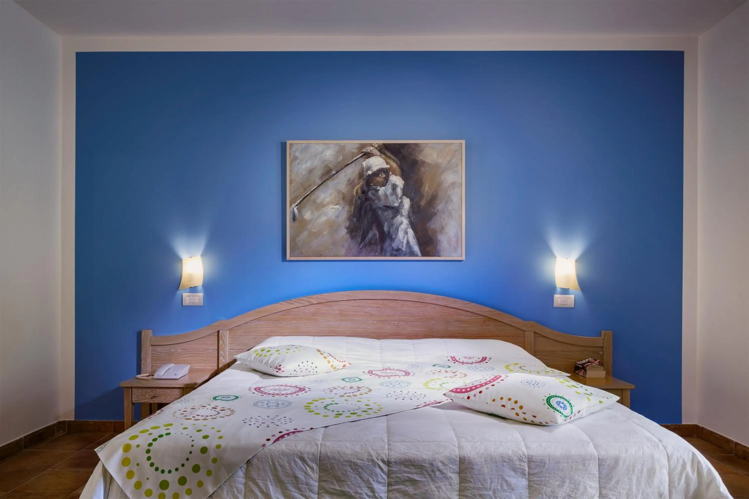 Bed in Cruccùris Resort - Adults Only