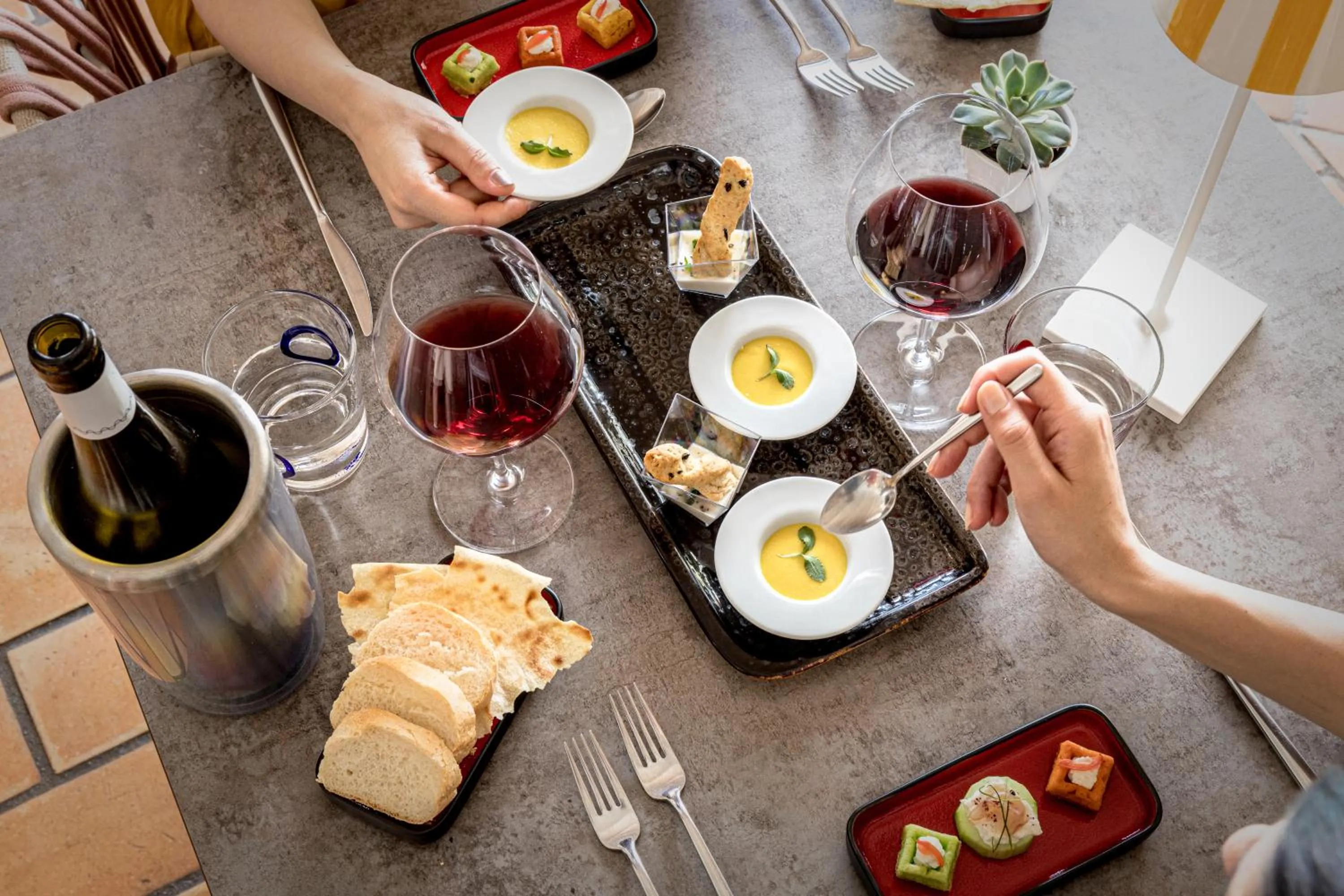 Food and drinks in Cruccùris Resort - Adults Only