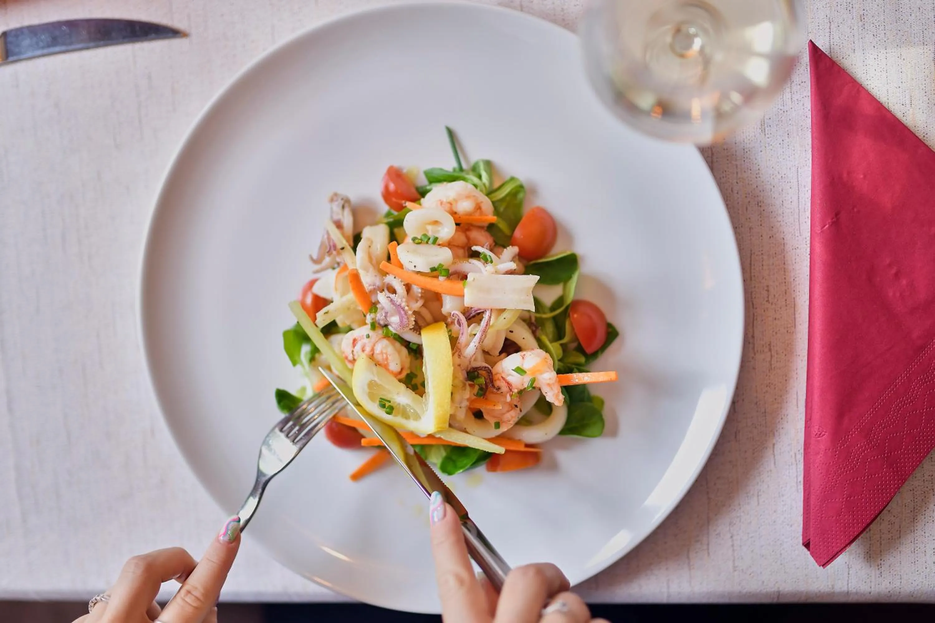 Restaurant/places to eat in Albergo Cavallino s'Rössl