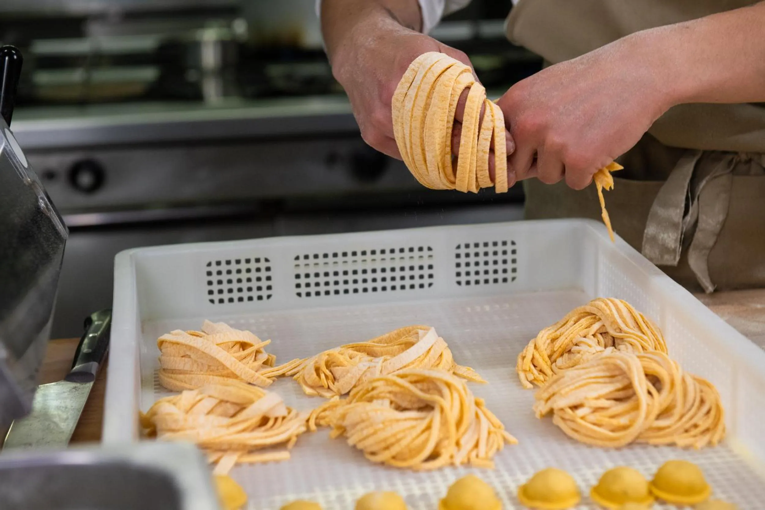 kitchen in Hotel Corallo
