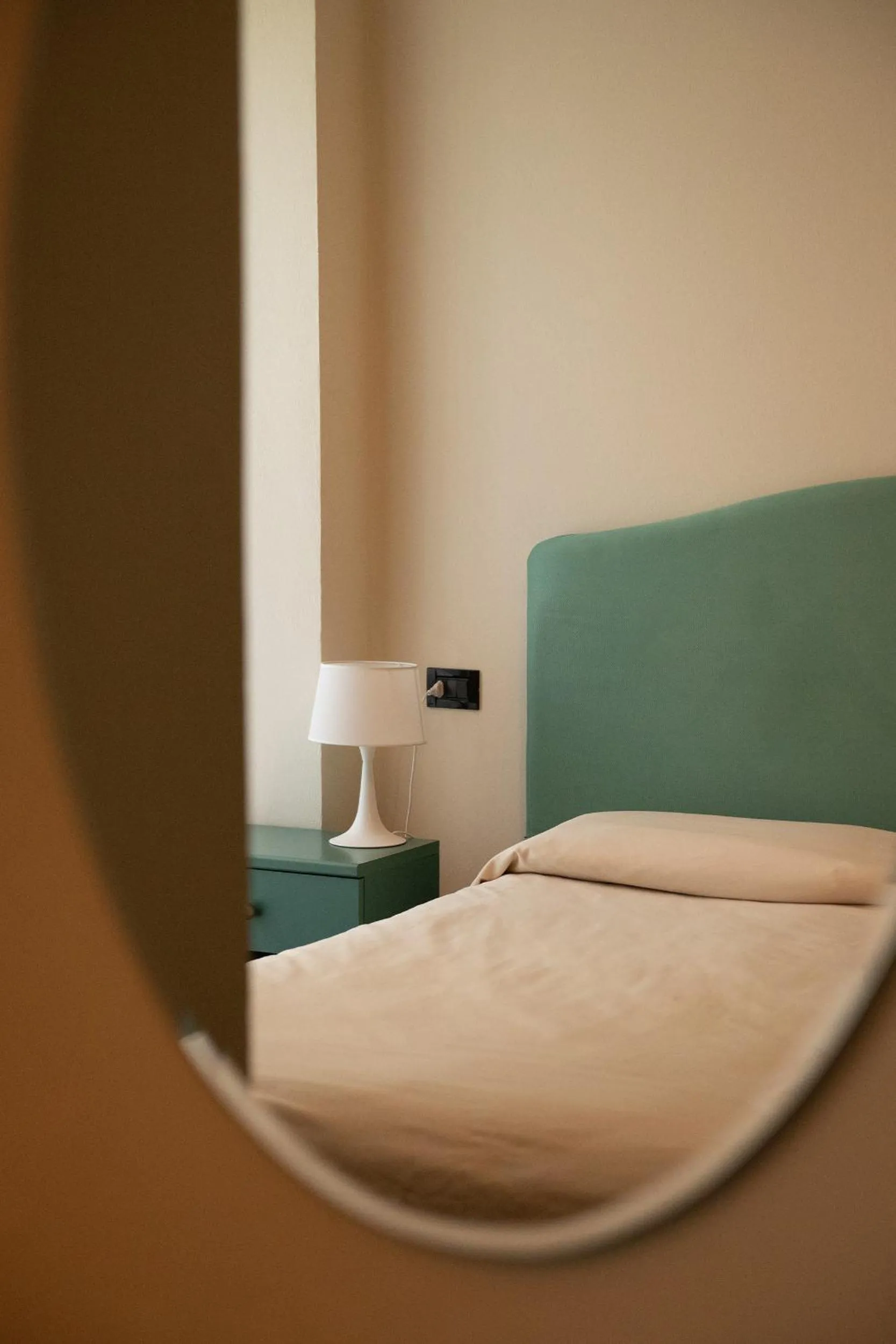 Bed in Hotel Corallo