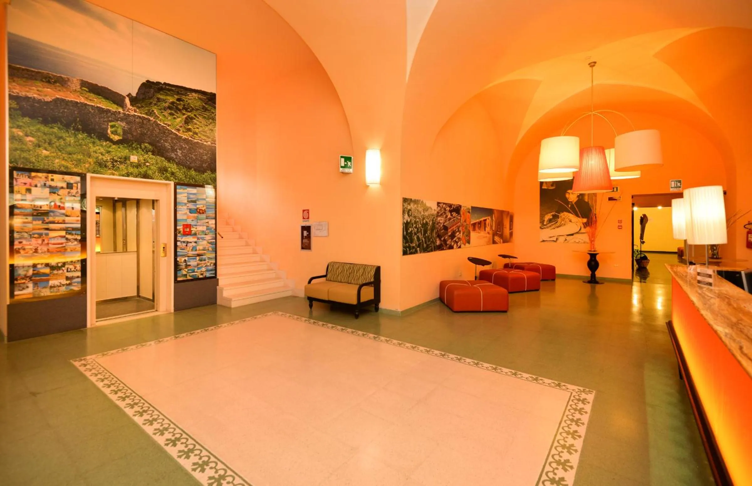 Lobby or reception in Il Tabacchificio Hotel