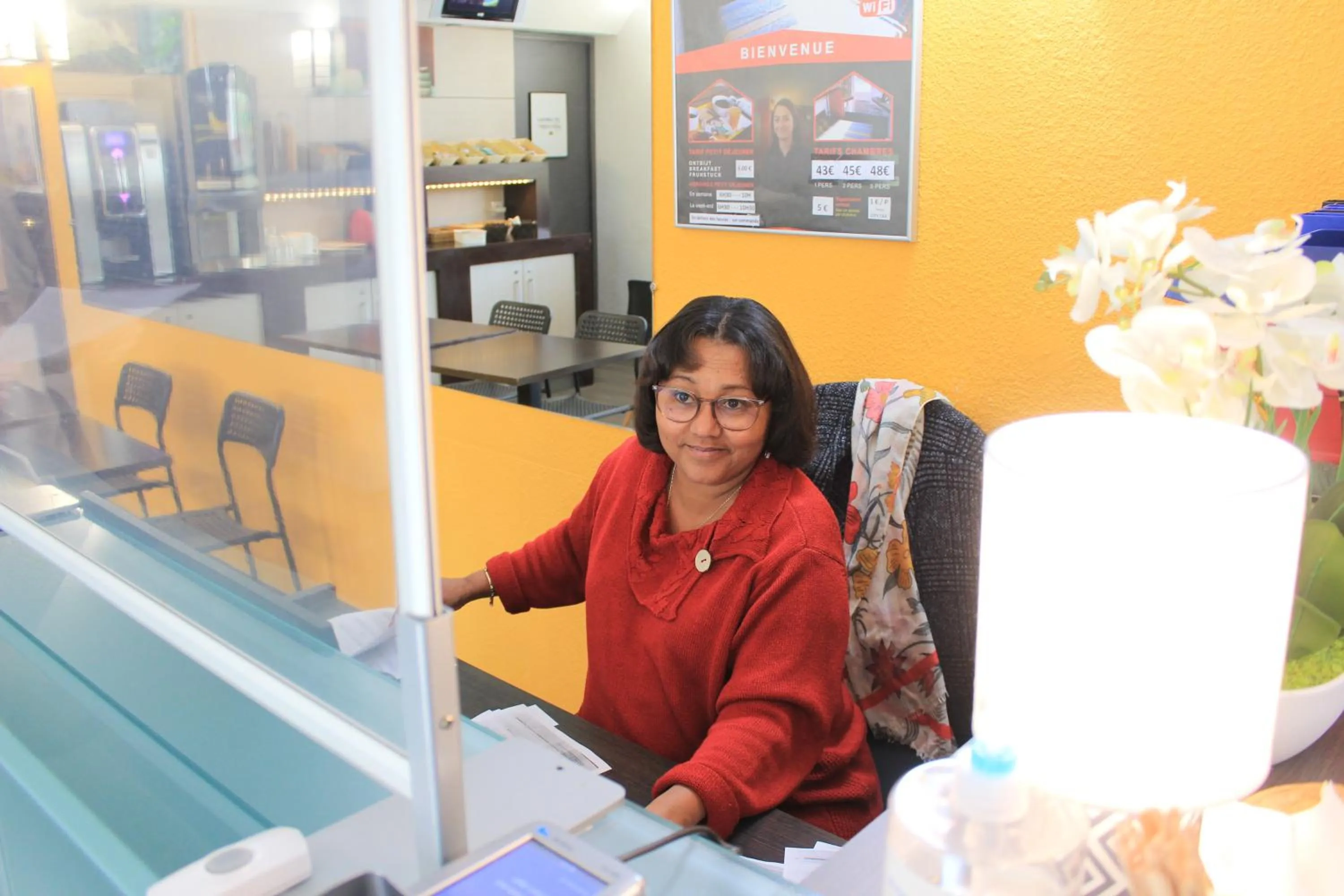 Lobby or reception in Class'eco Liège