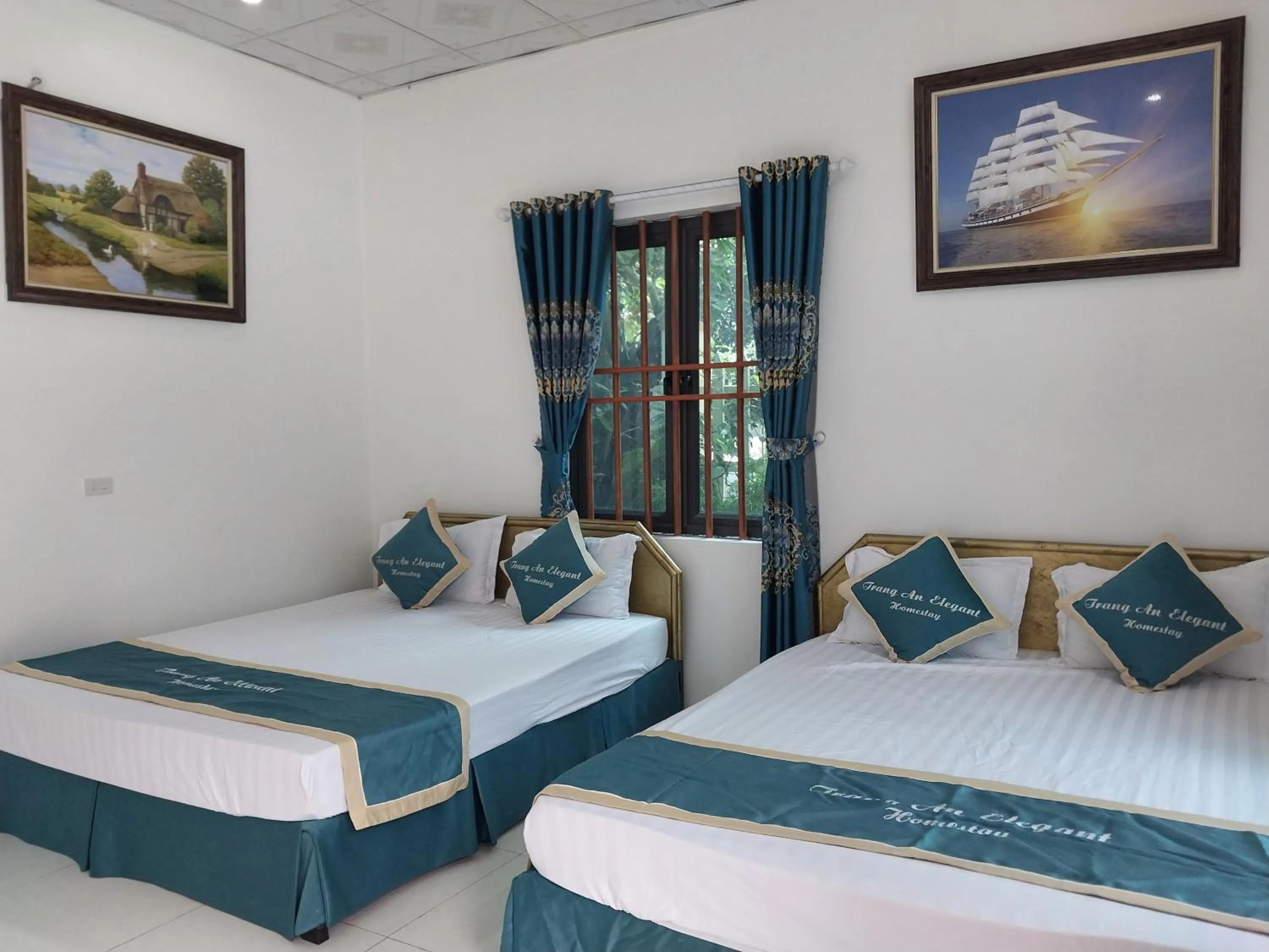 Bed in Trang An Elegant Homestay
