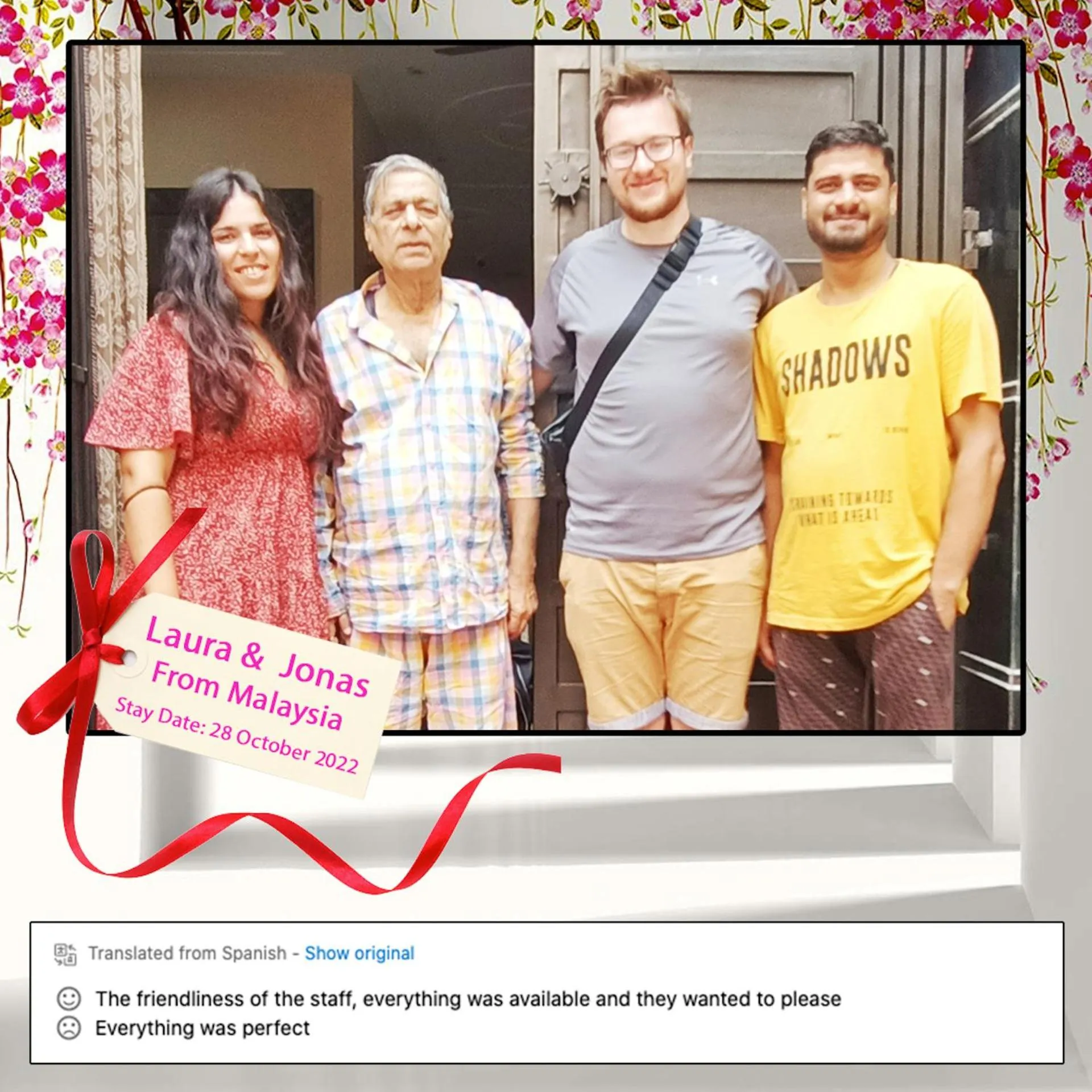 Guests in The Orchid Retreat