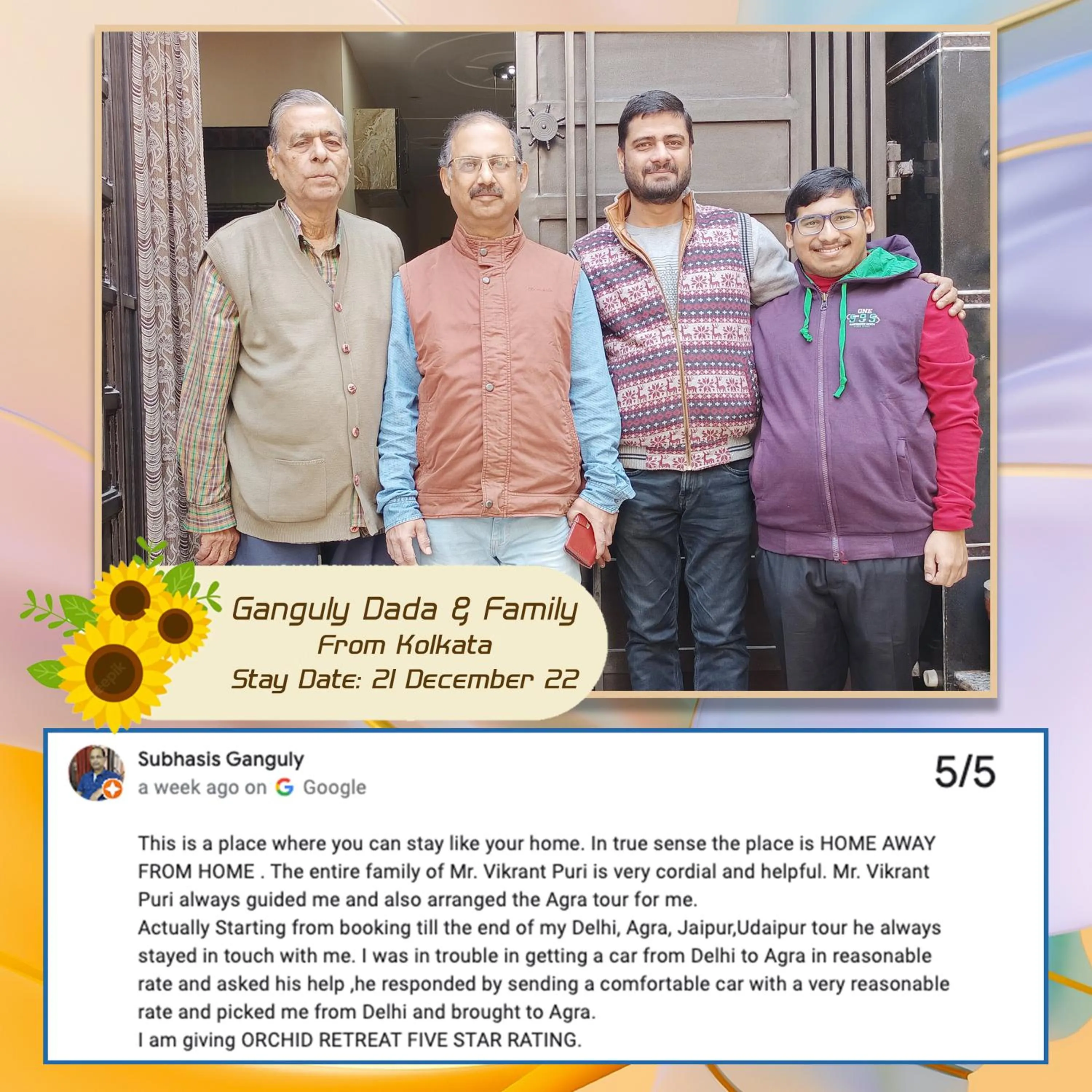 People in The Orchid Retreat