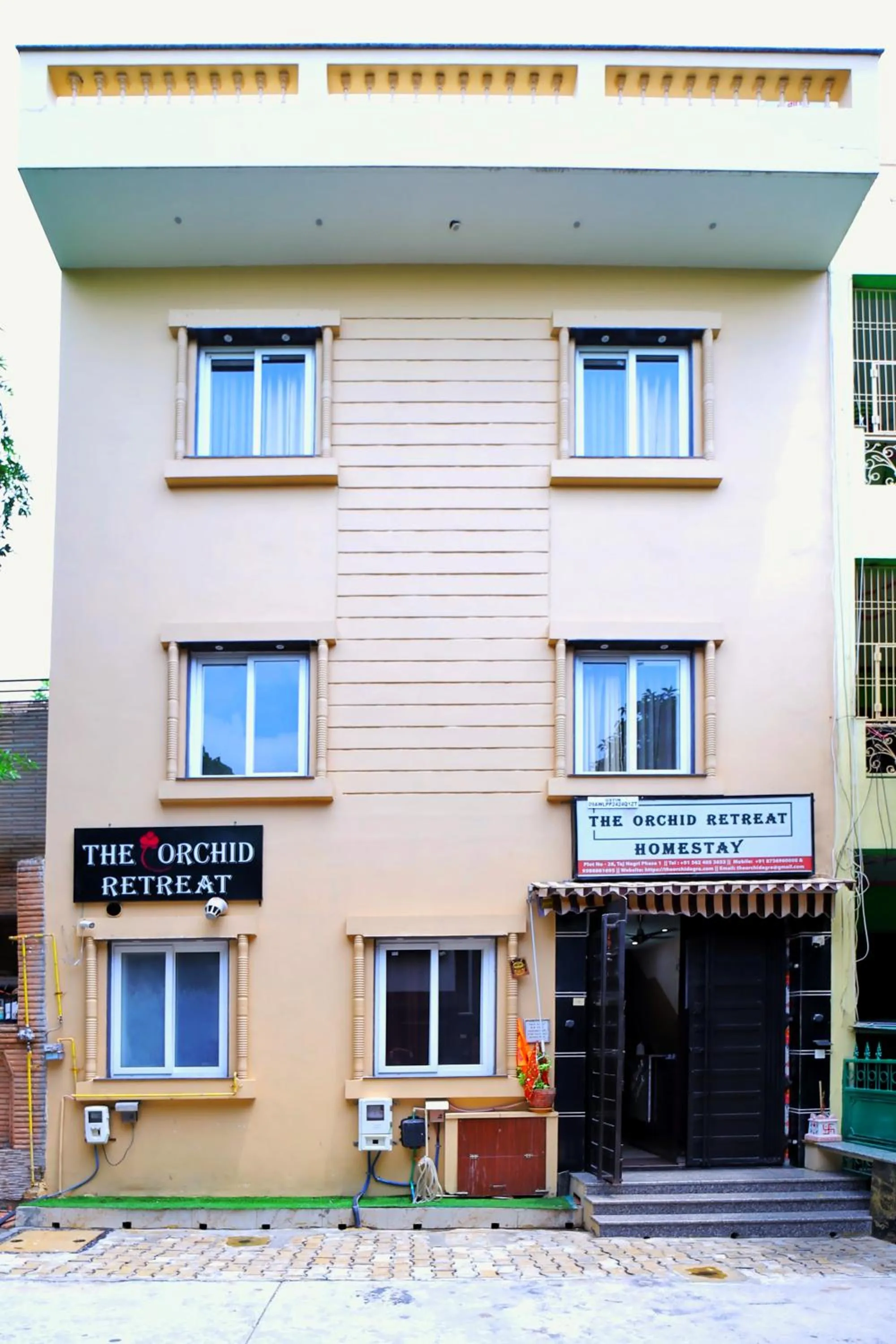 Facade/entrance in The Orchid Retreat