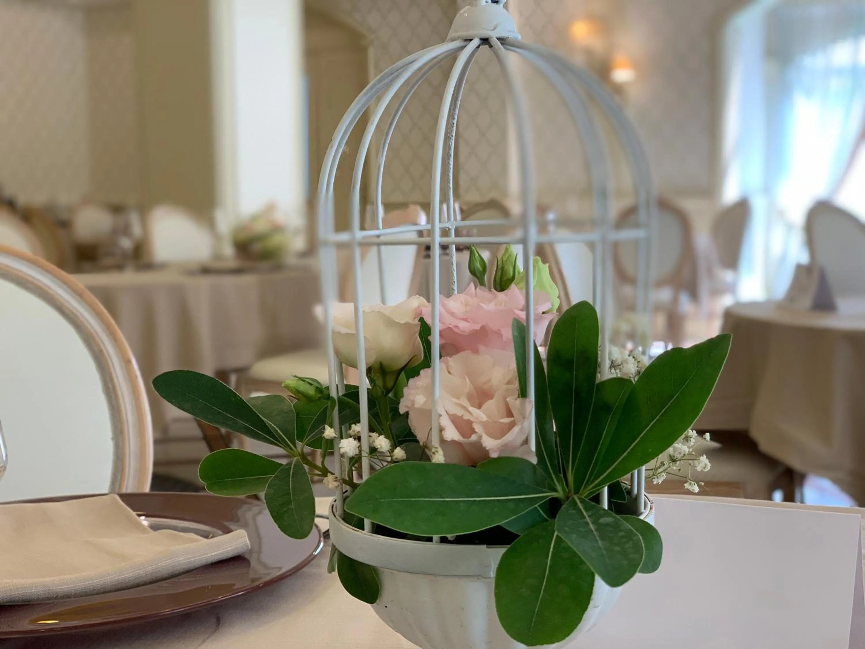 Decorative detail in Hotel Ristorante Borgo Antico