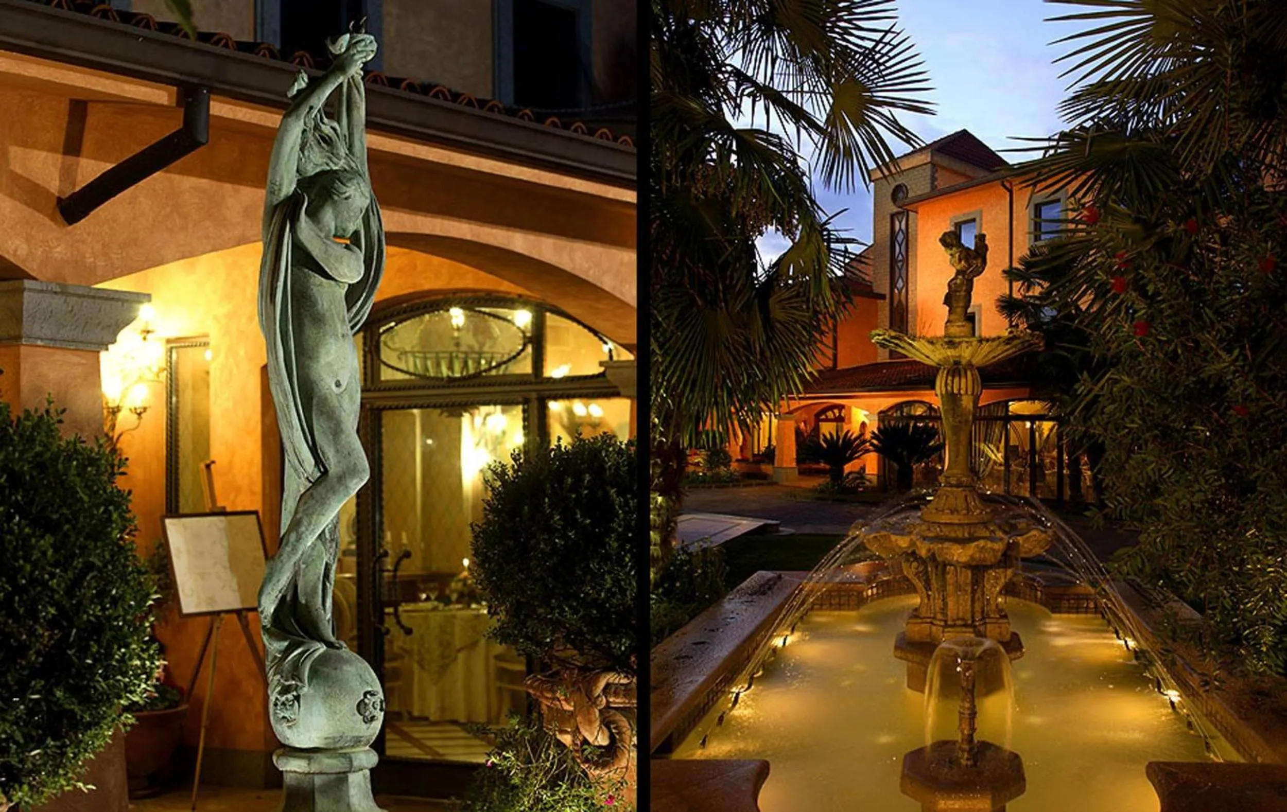 Decorative detail in Hotel Ristorante Borgo Antico