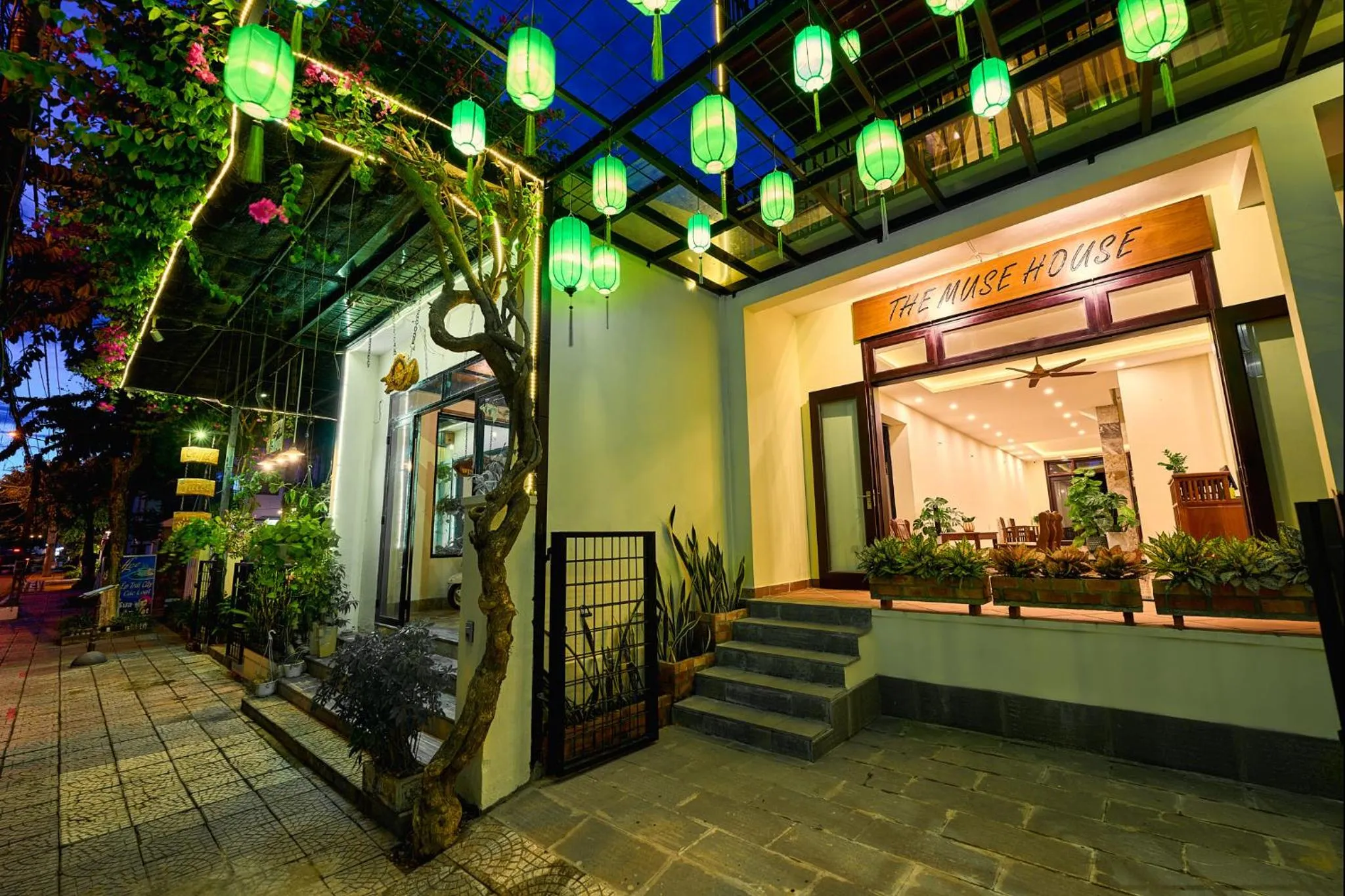 Facade/entrance in The Muse House