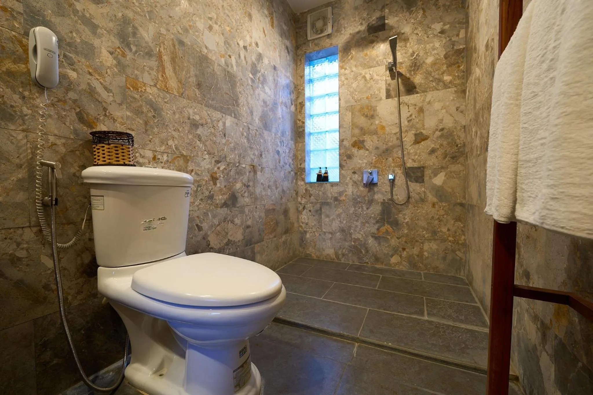 Shower in The Muse House