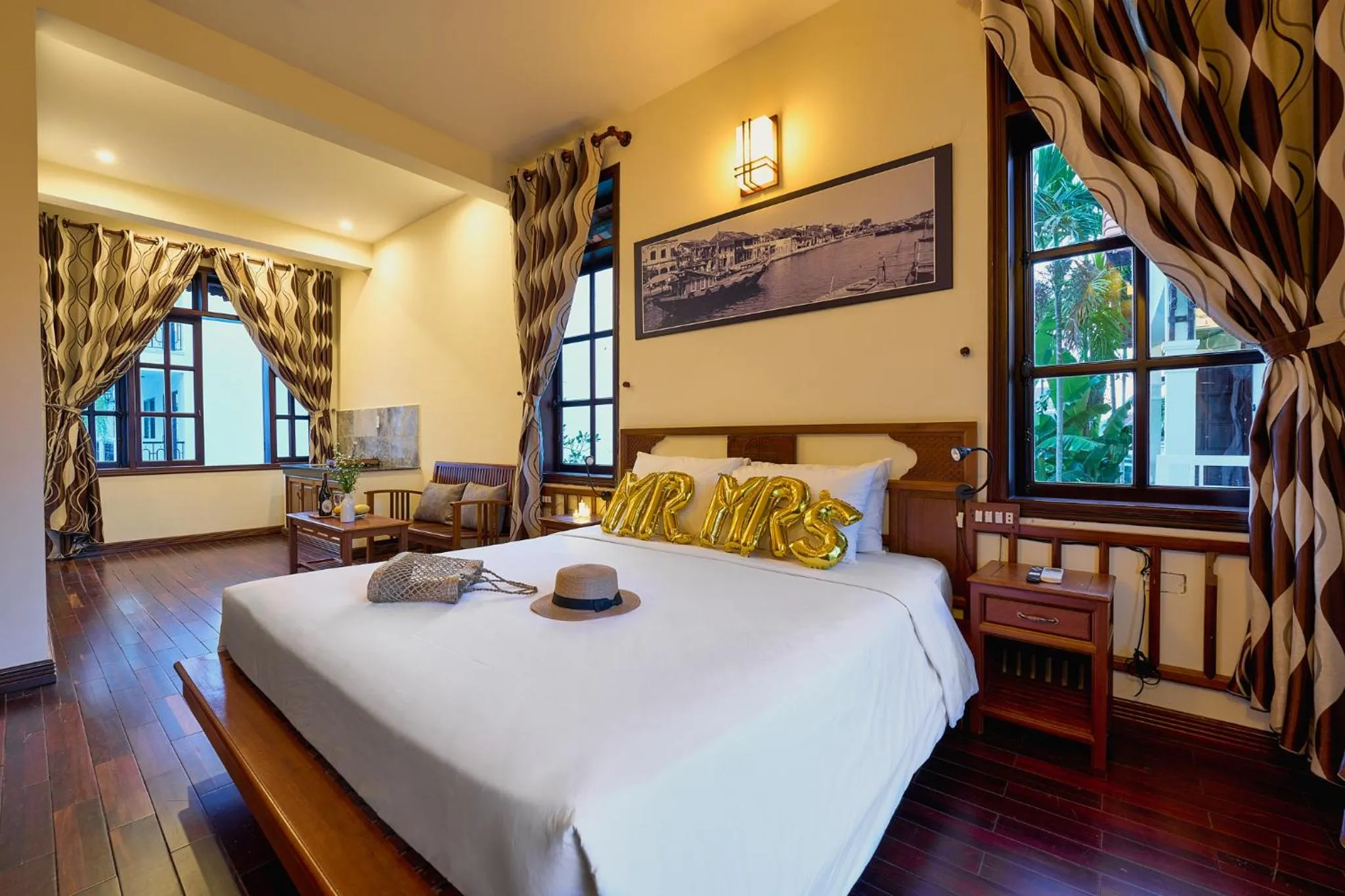 Bed in The Muse House