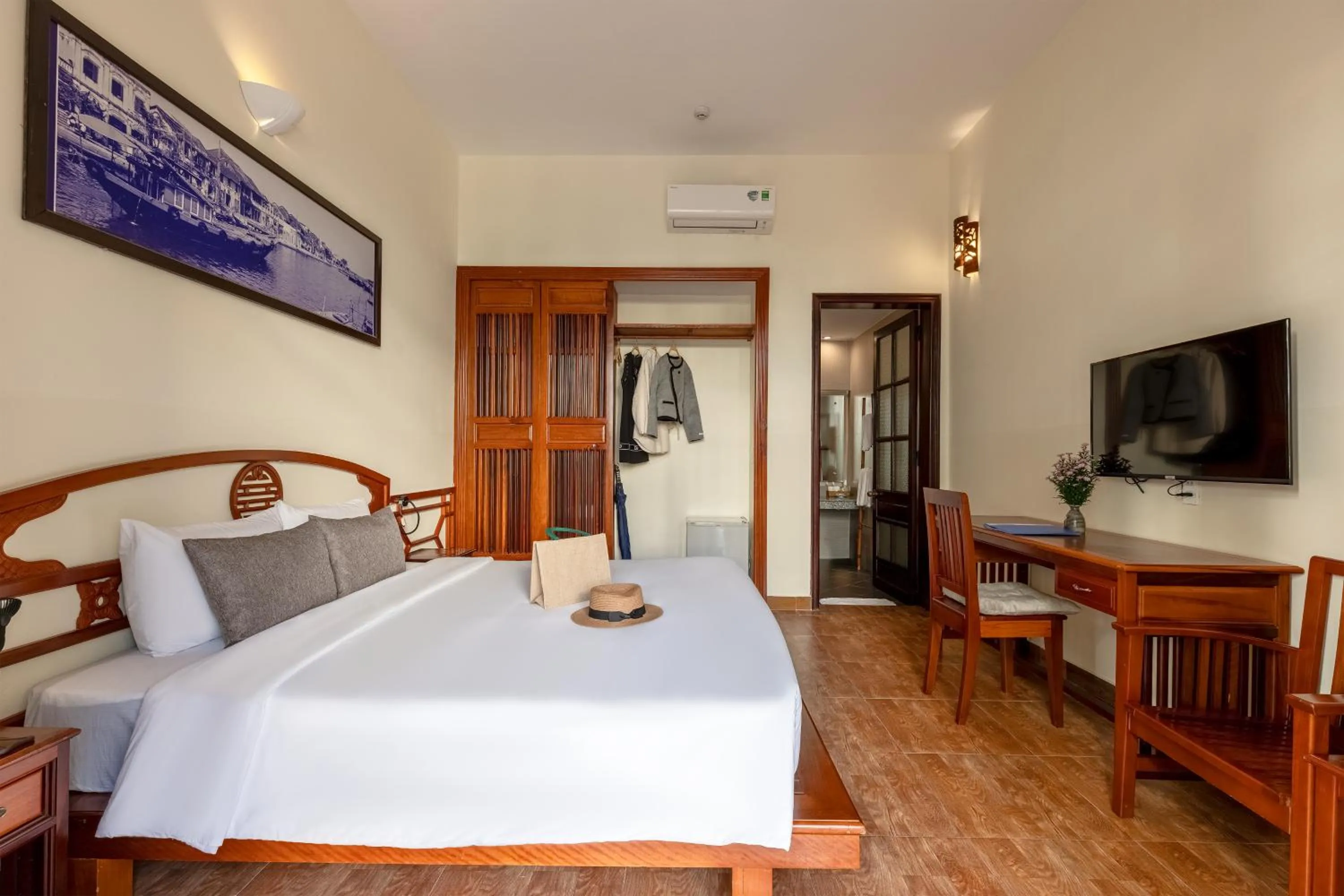 Bed in The Muse House