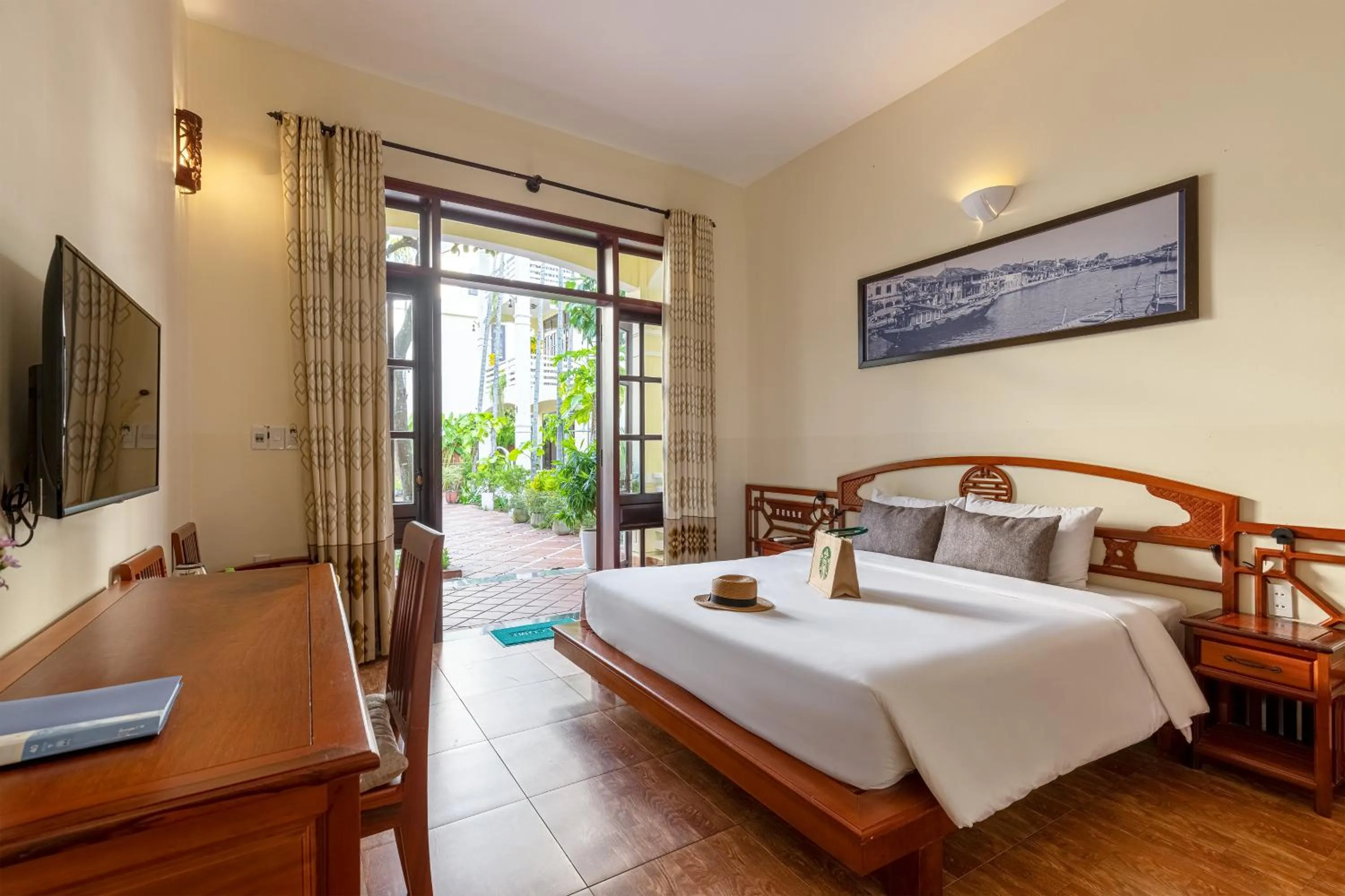 Bed in The Muse House