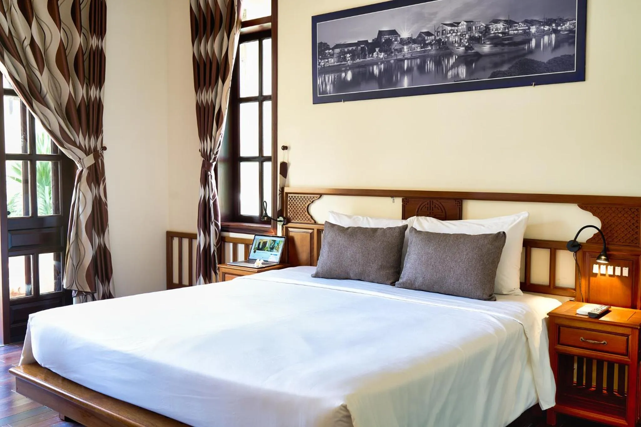 Bed in The Muse House