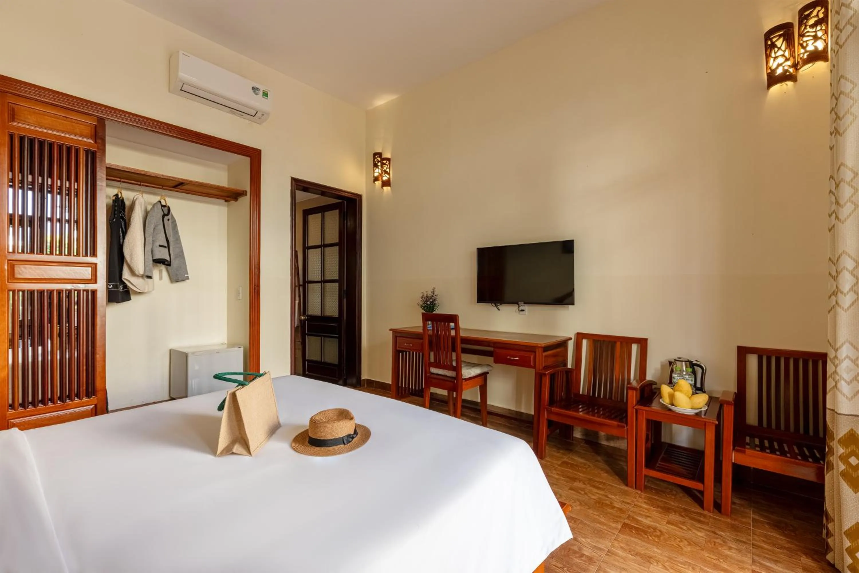 Bed in The Muse House