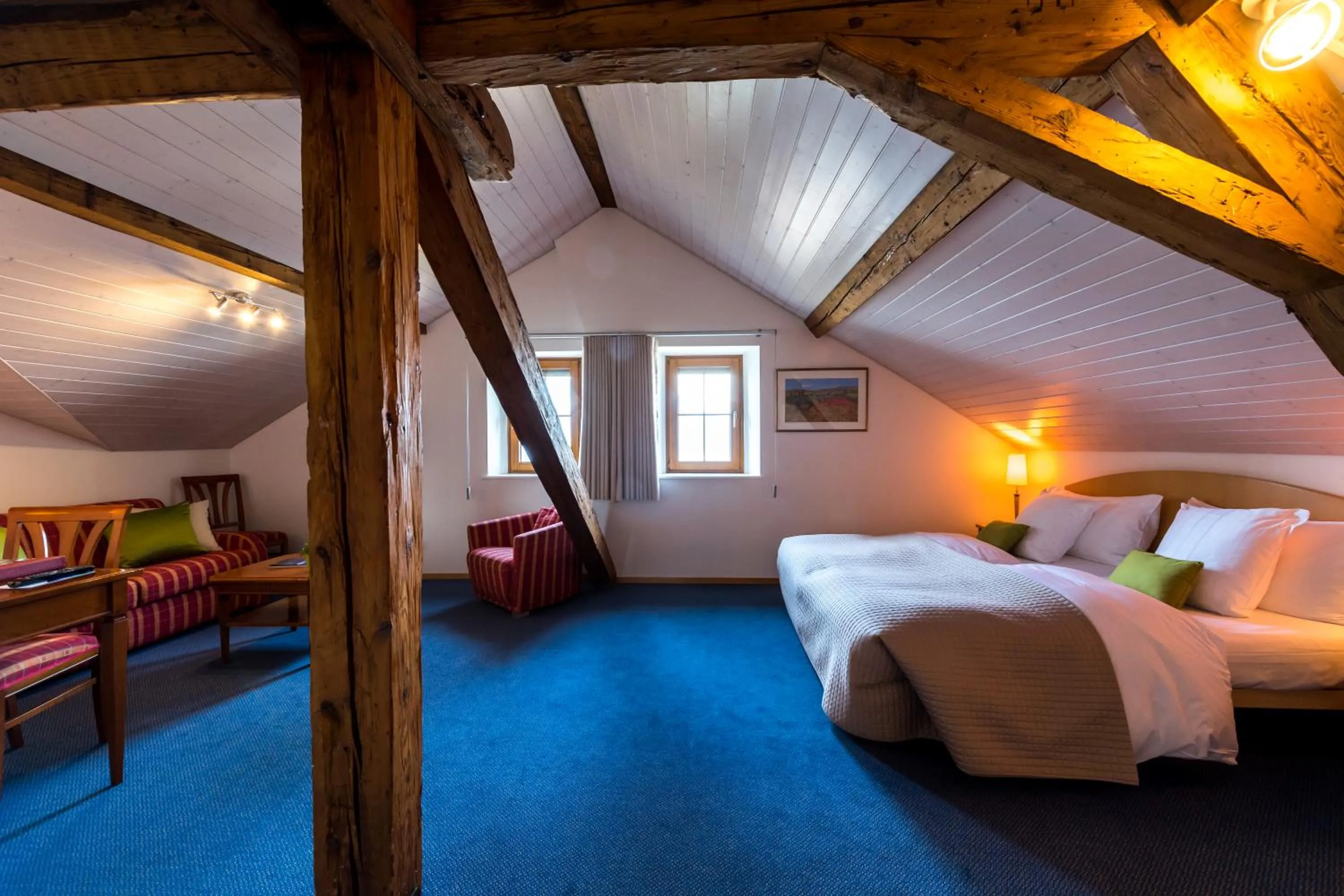 Bed in Hôtel Bon Rivage