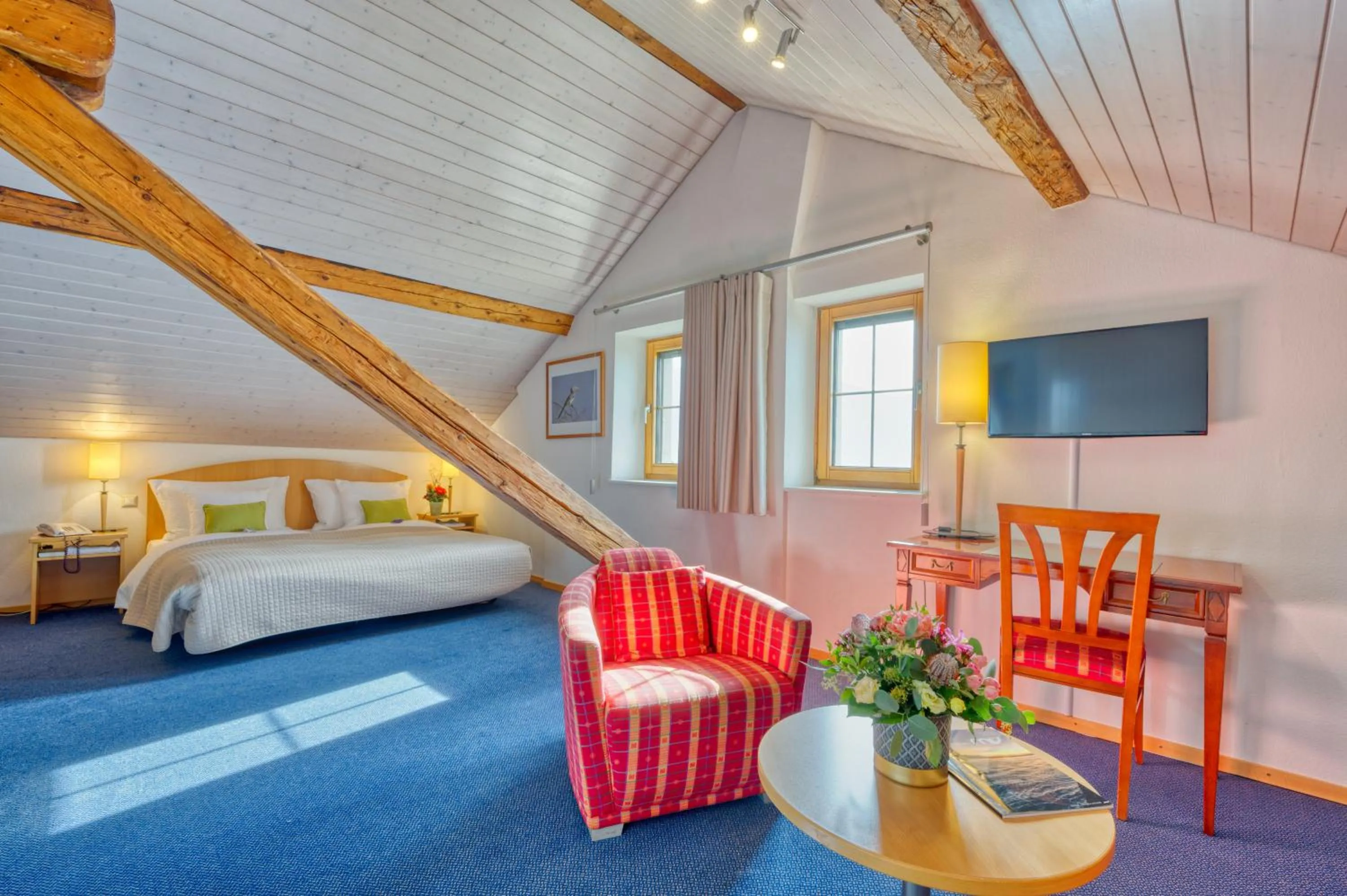 Bed in Hôtel Bon Rivage