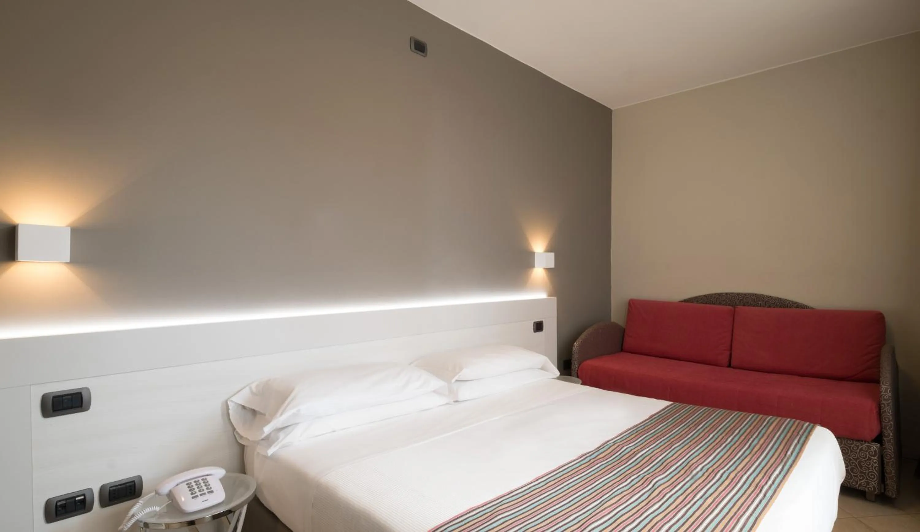 Bedroom, Bed in Hotel Spinelli