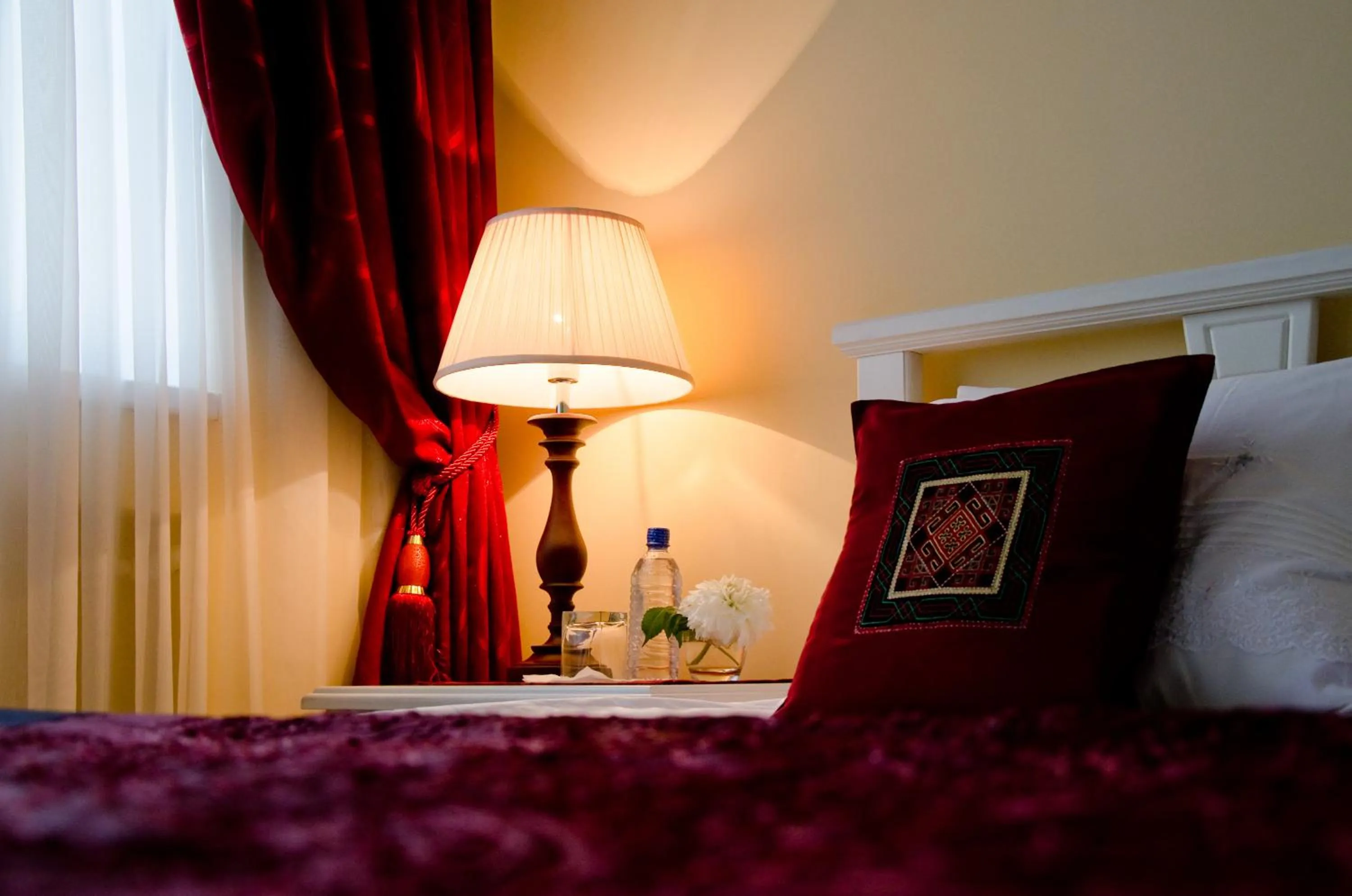 Decorative detail, Bed in Hotel Jipek Joli