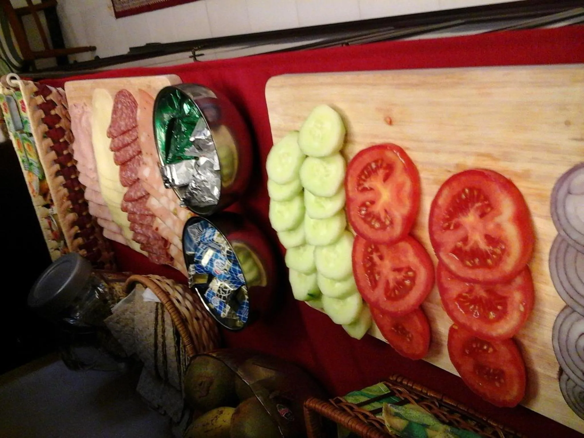 Continental breakfast in B&B Porta di Mare