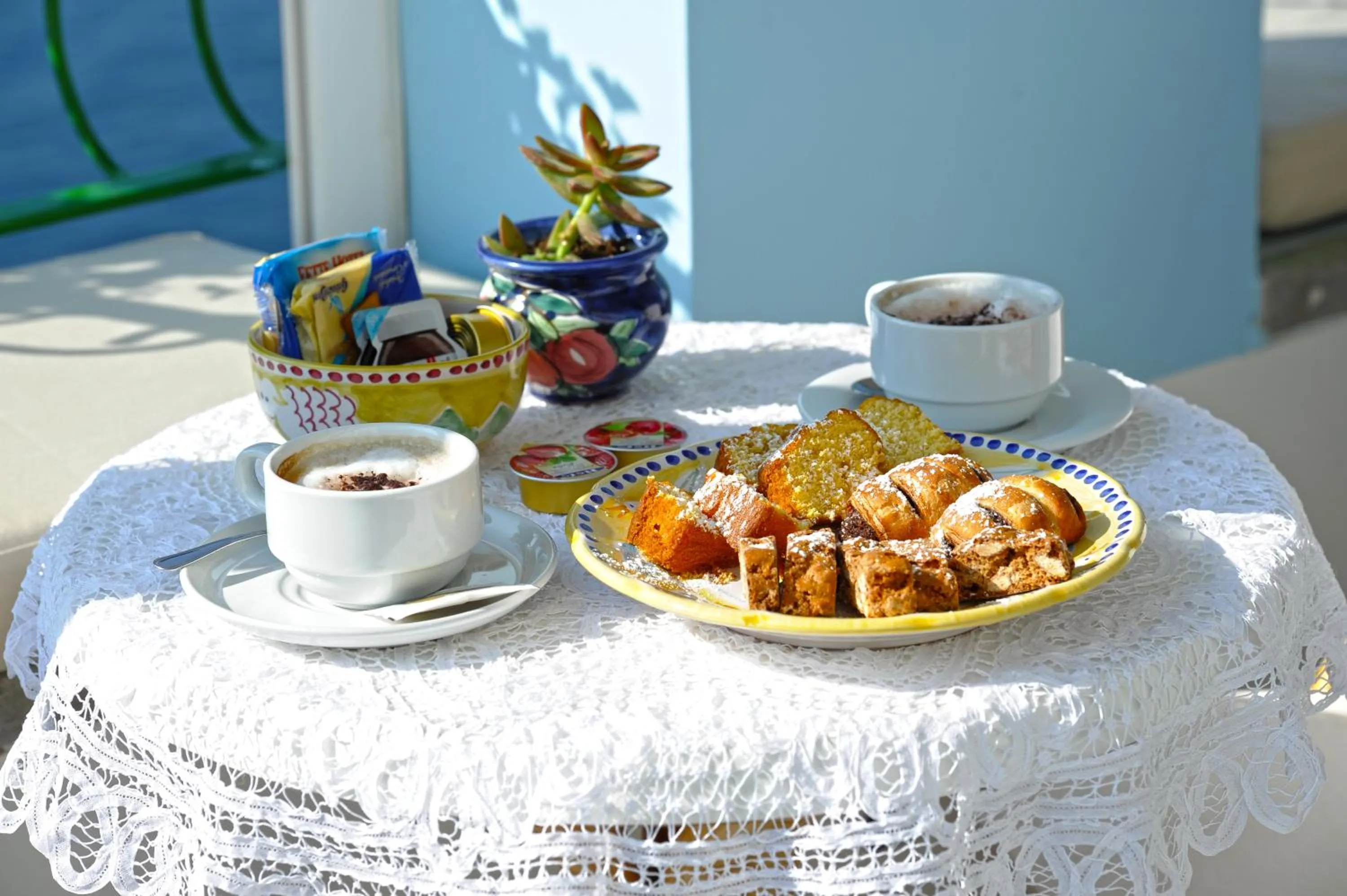 Food and drinks in Palazzo Talamo