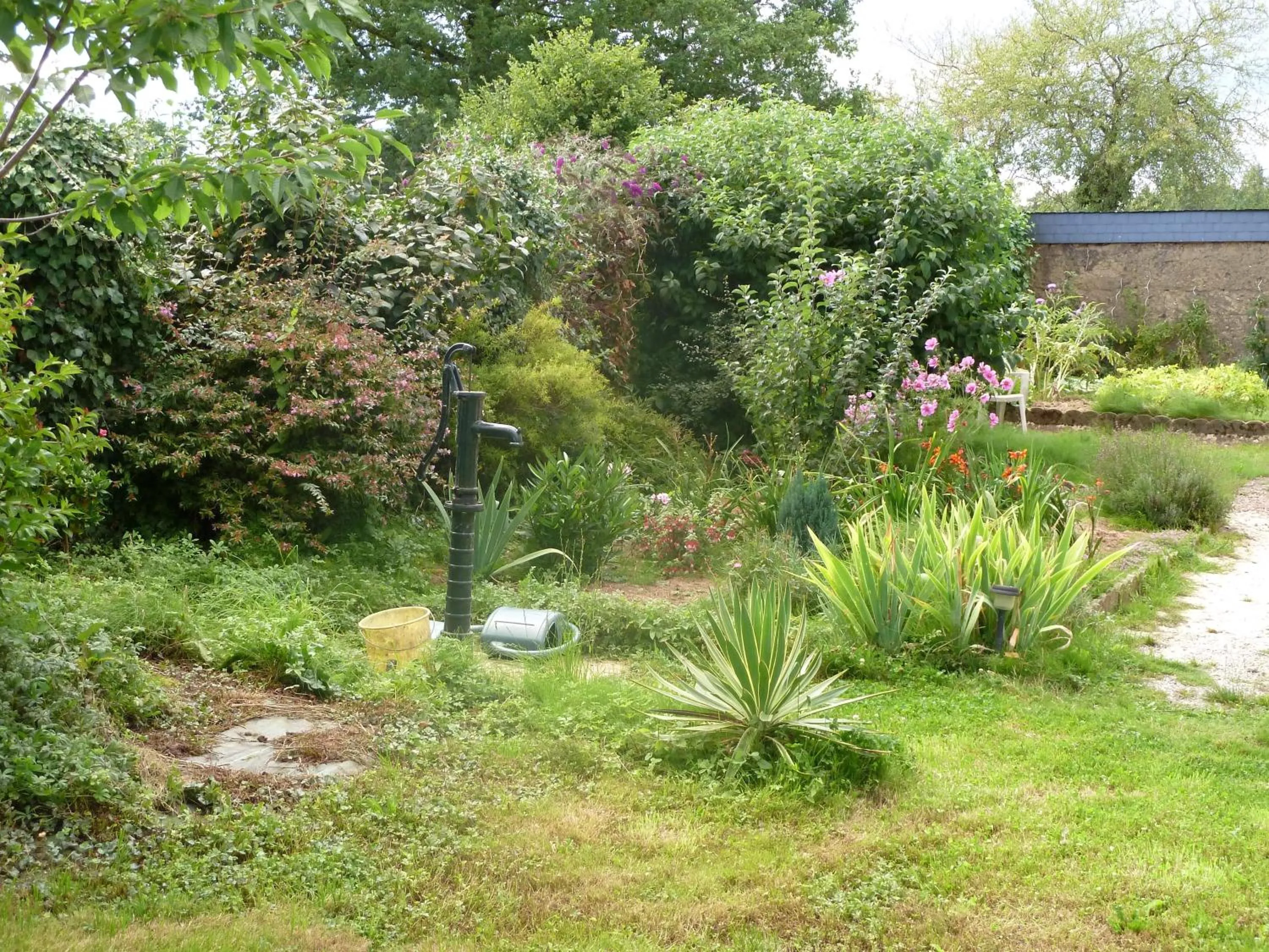 Garden in B&B L'Atelier du Presbytère