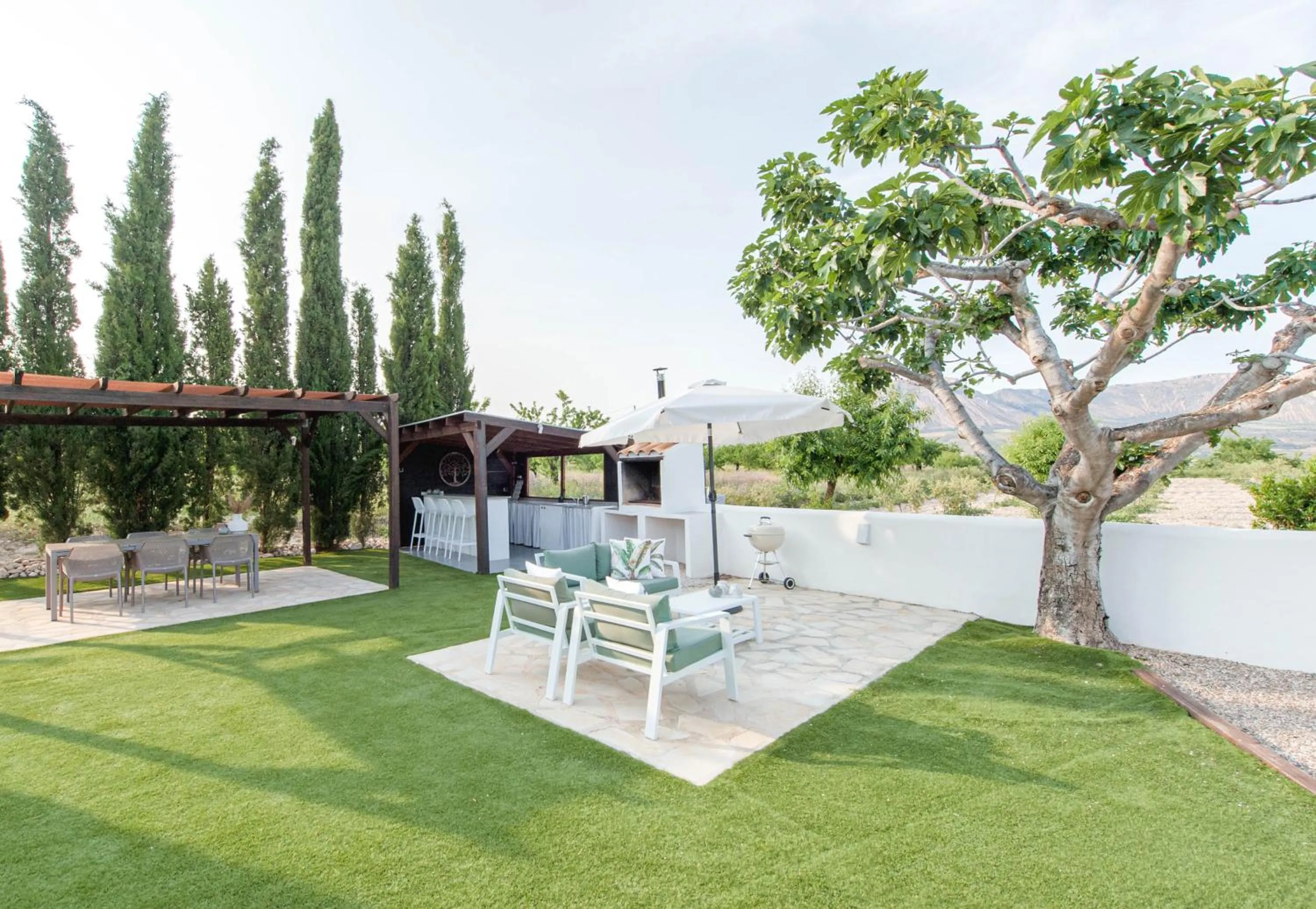 BBQ facilities in Boutique Bed & Breakfast Casa Paco - adults only