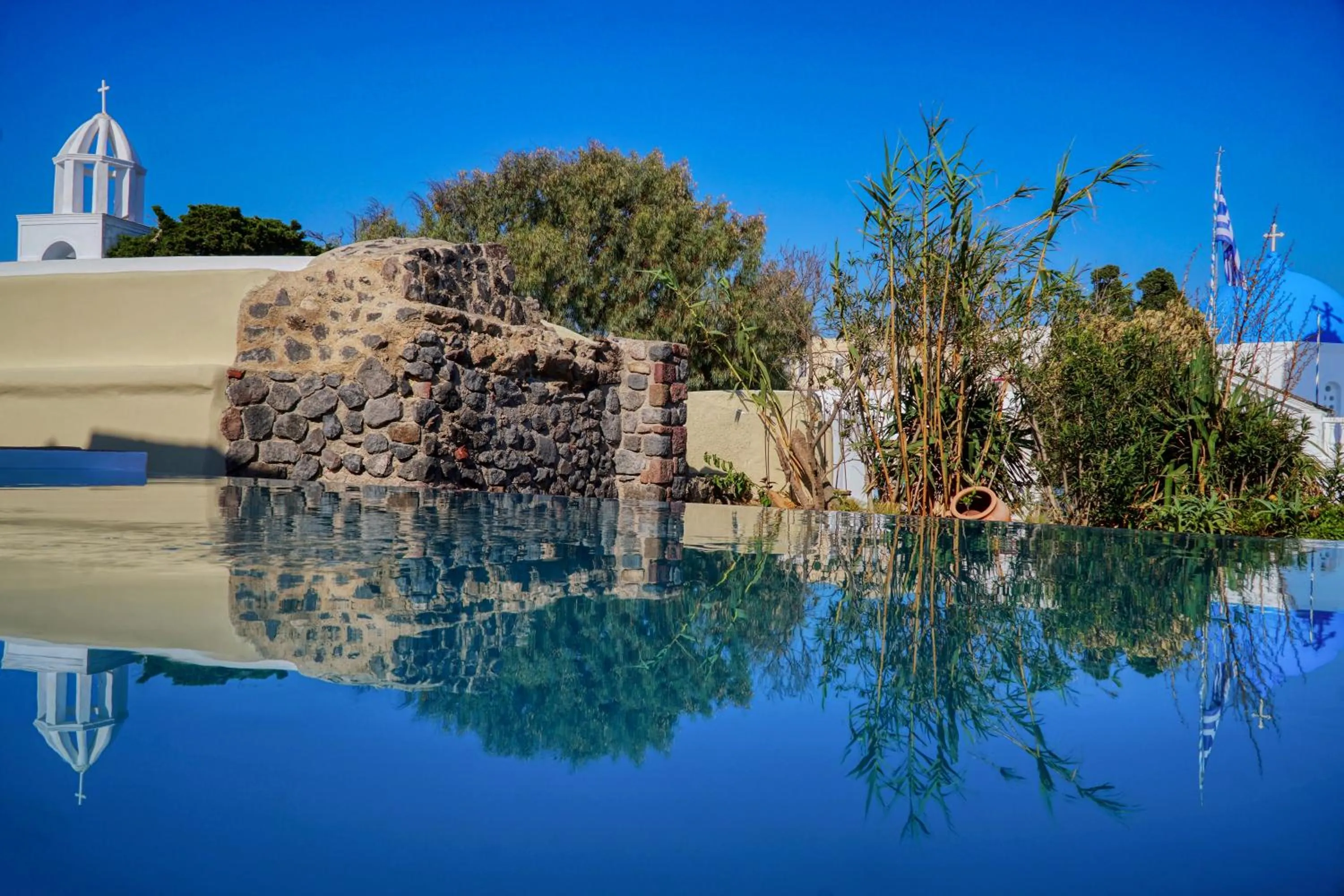 Swimming pool in Santorini Heritage Villas