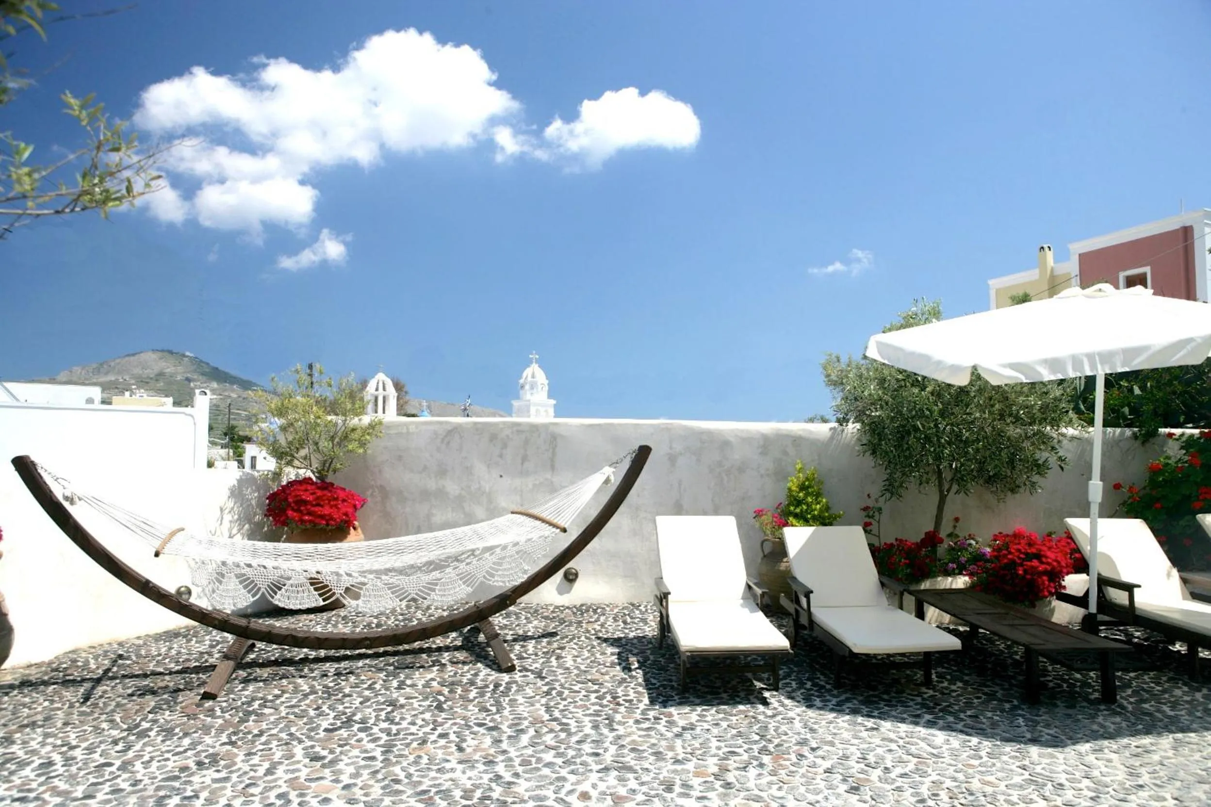 Balcony/Terrace in Santorini Heritage Villas