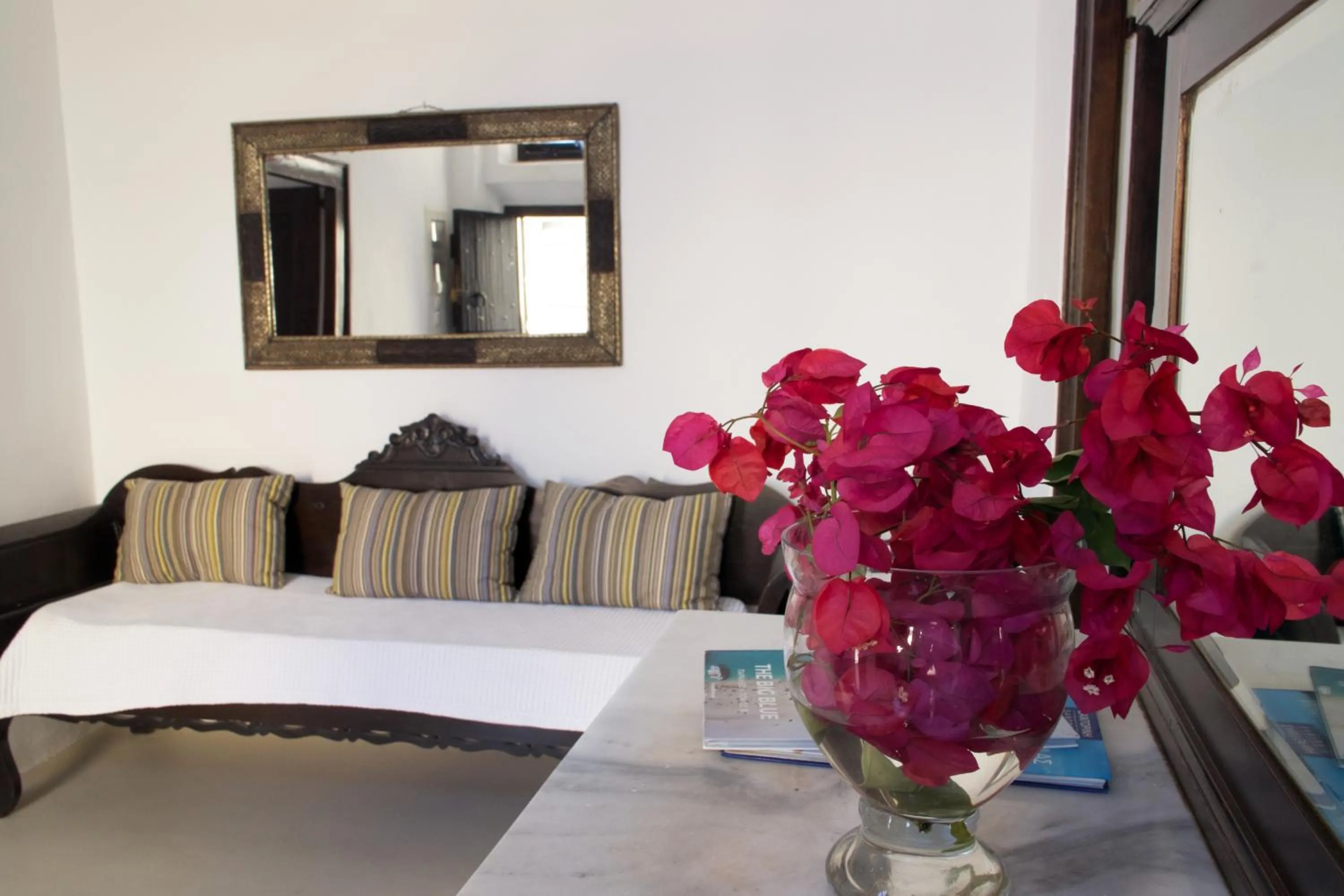 Bedroom in Santorini Heritage Villas