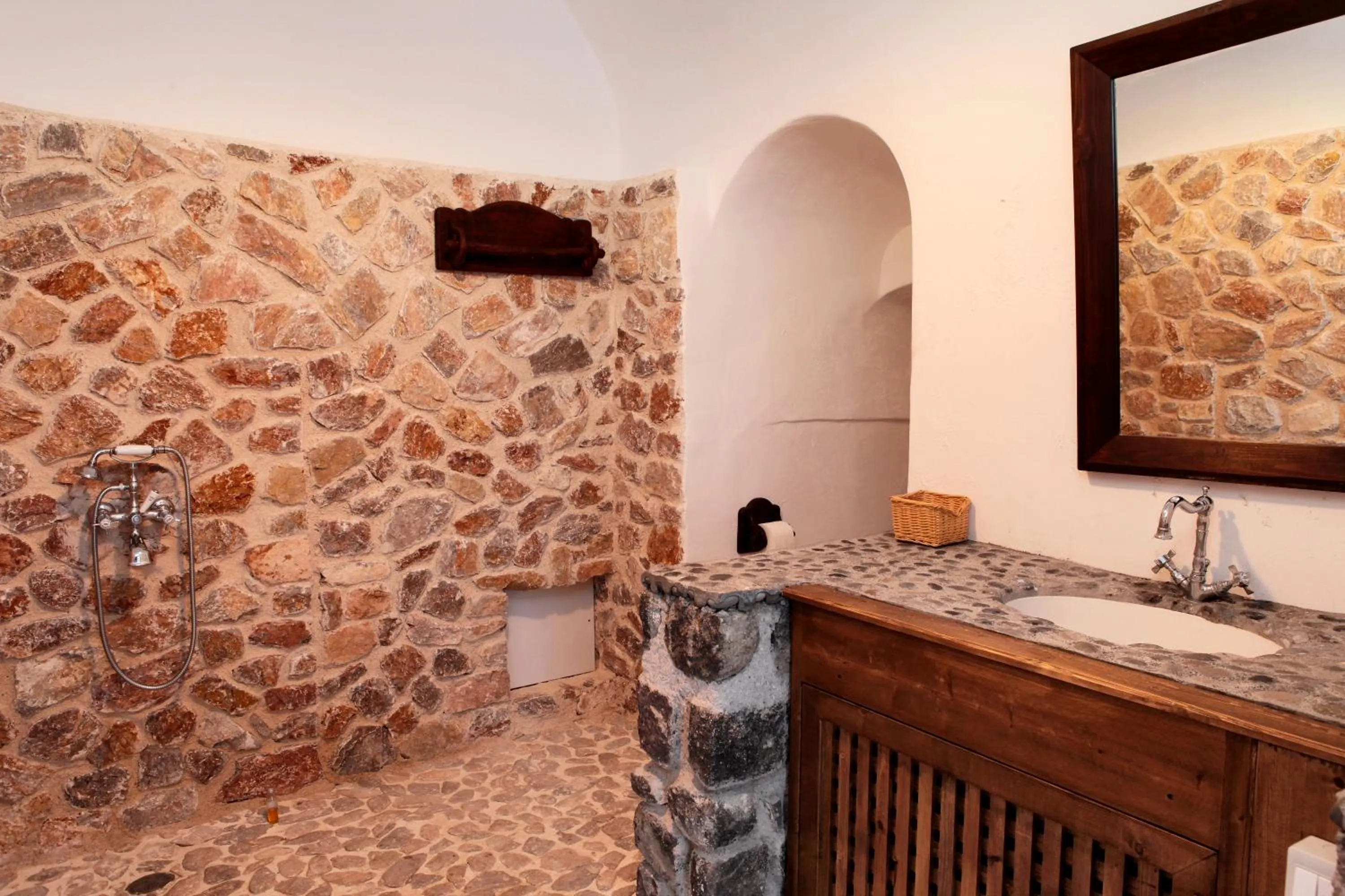 Bathroom in Santorini Heritage Villas