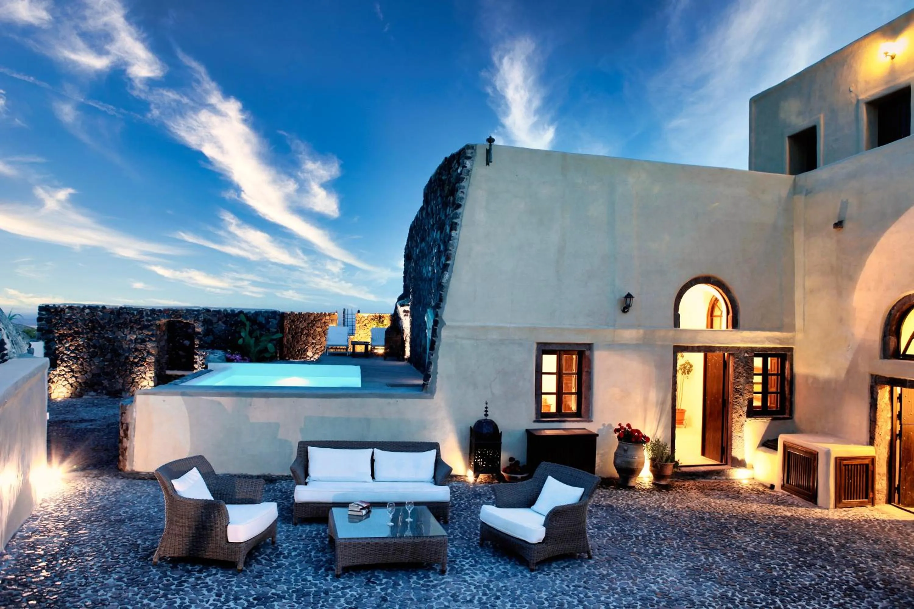 Property building in Santorini Heritage Villas