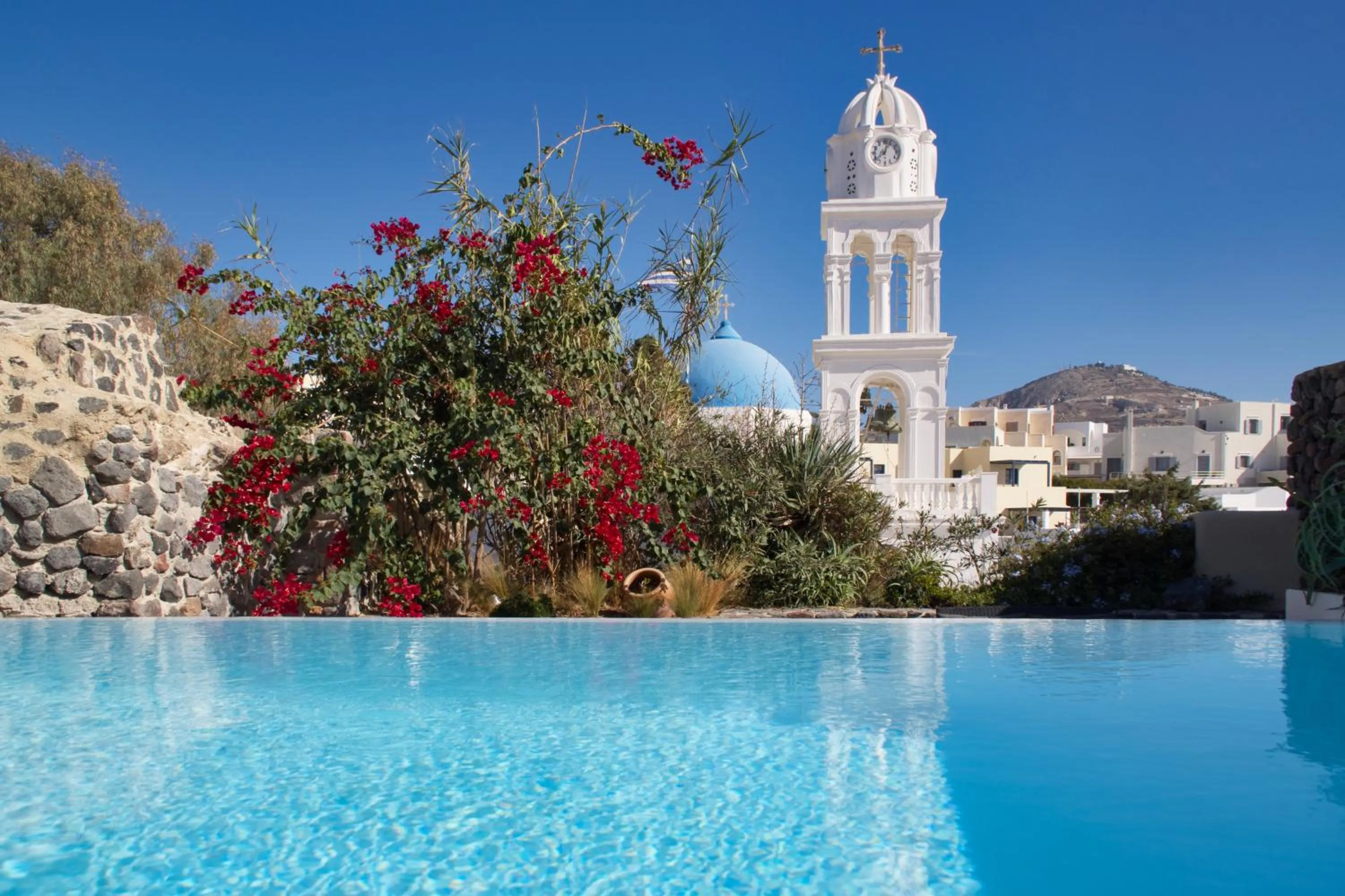 Swimming pool in Santorini Heritage Villas