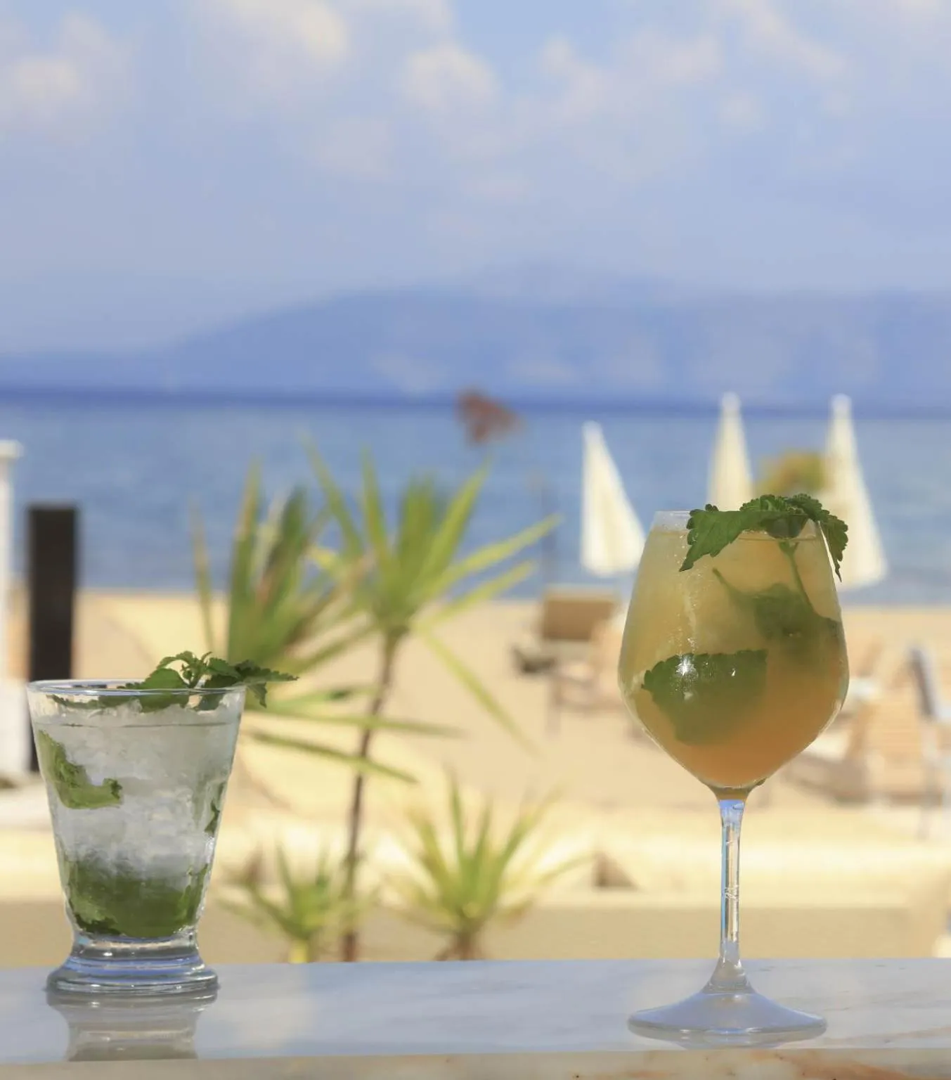 Food and drinks in Cavomarina Beach- Adults Only