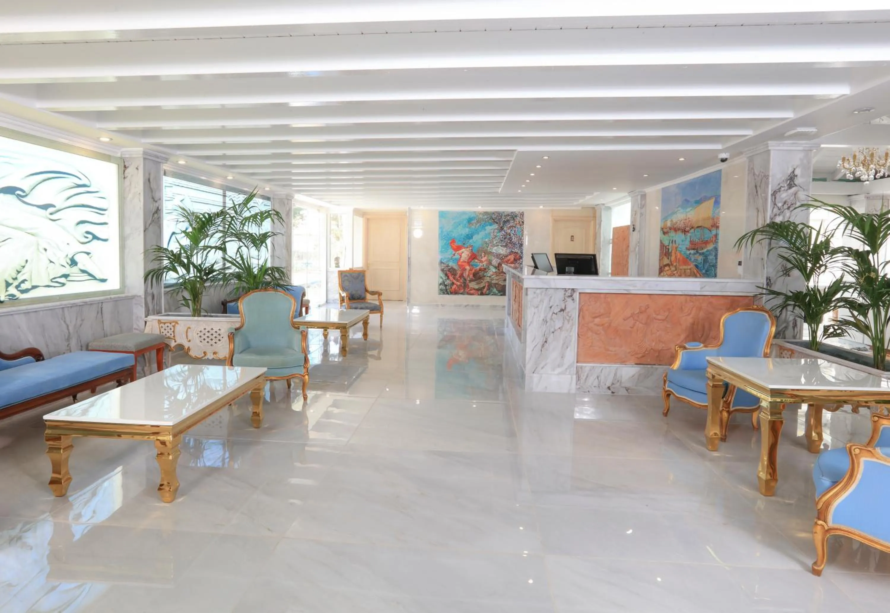 Lobby or reception in Cavomarina Beach- Adults Only