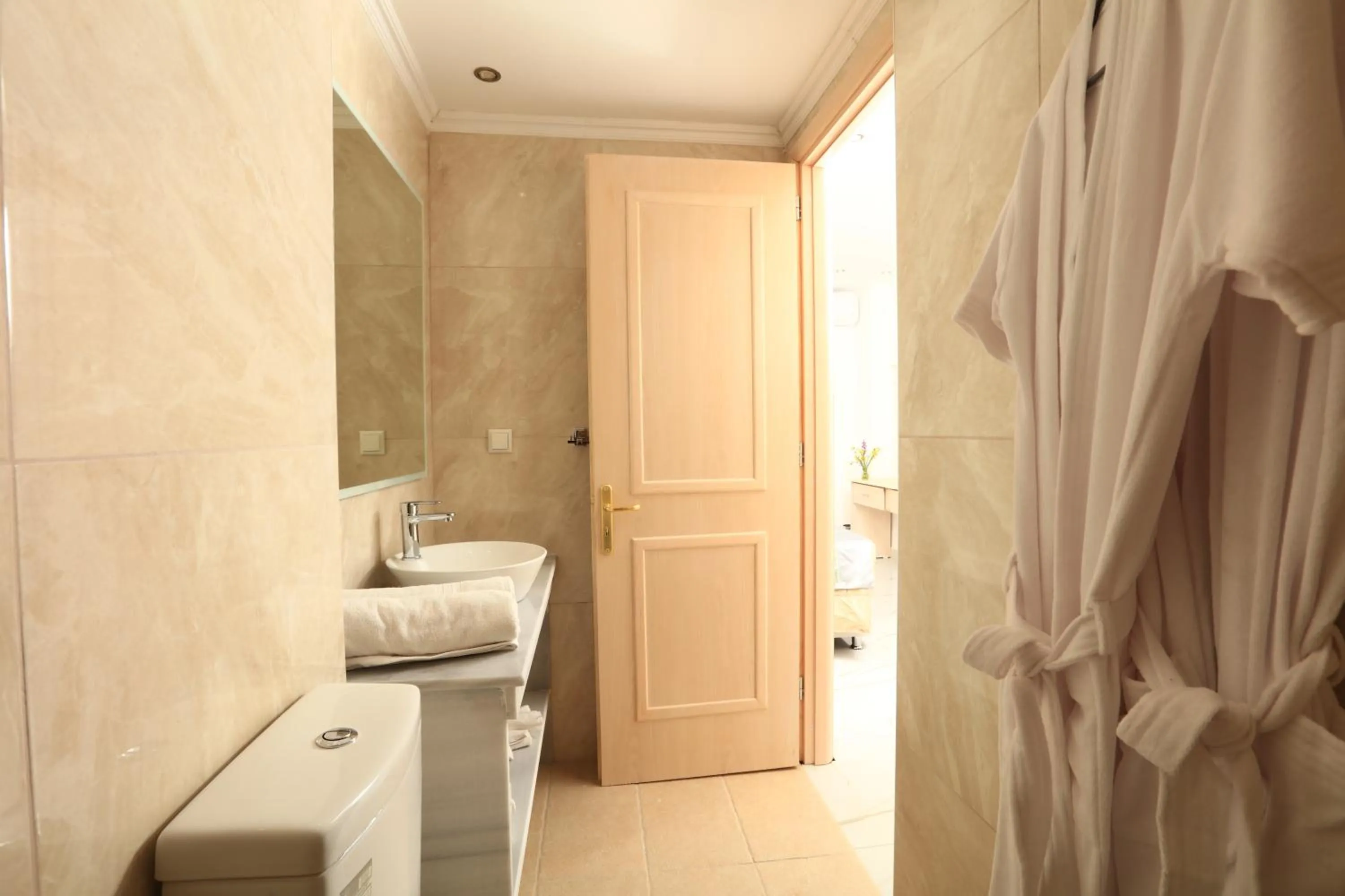 Bathroom in Cavomarina Beach- Adults Only