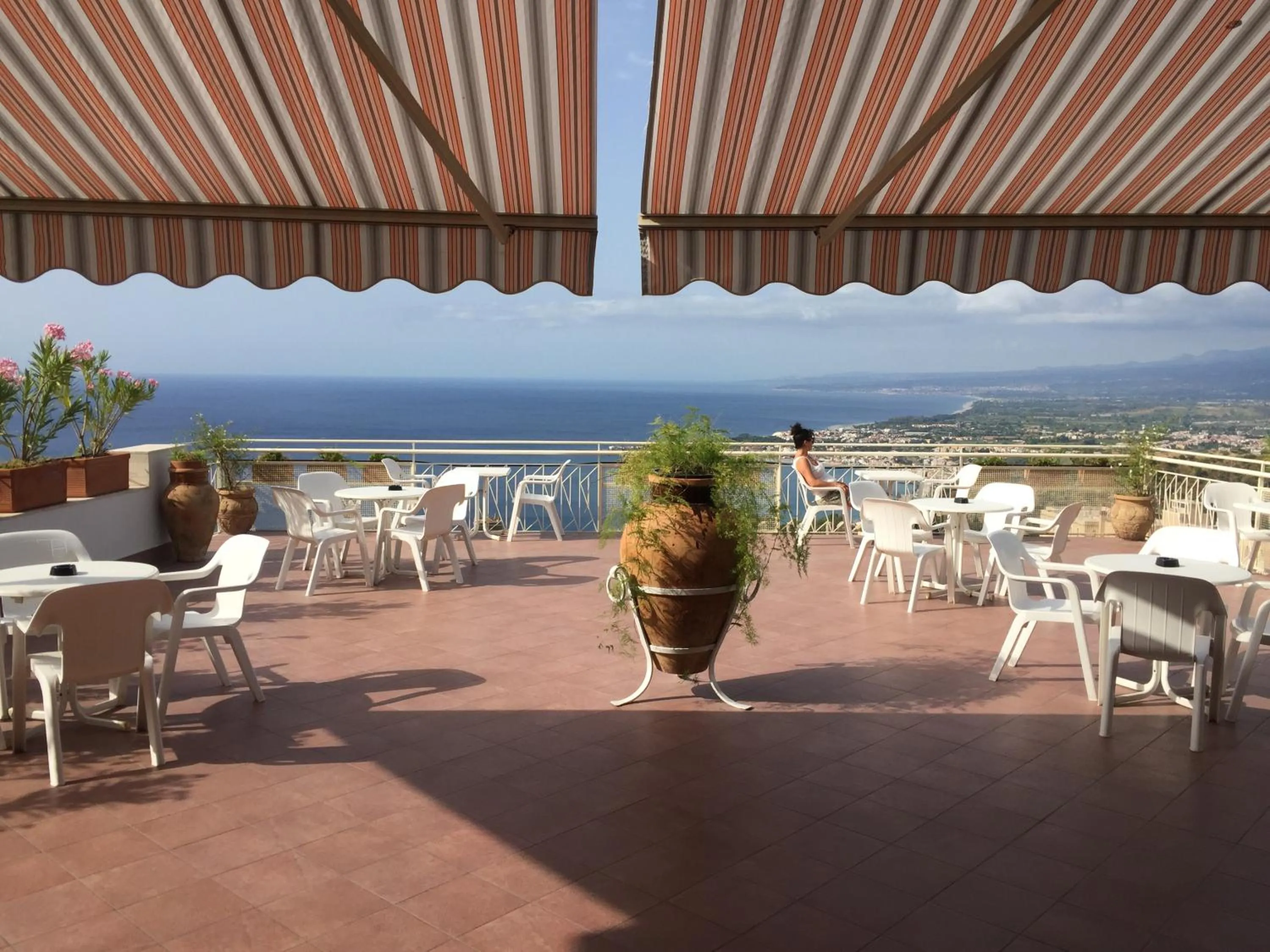 Balcony/Terrace in Hotel Mediterranée