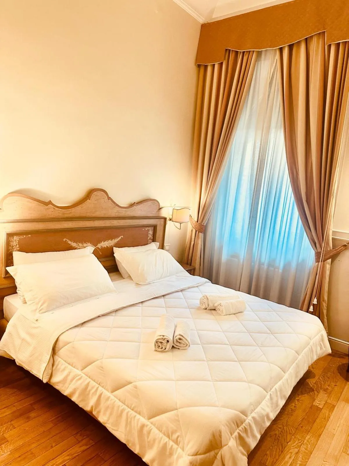 Bed in Il Gattopardo Relais