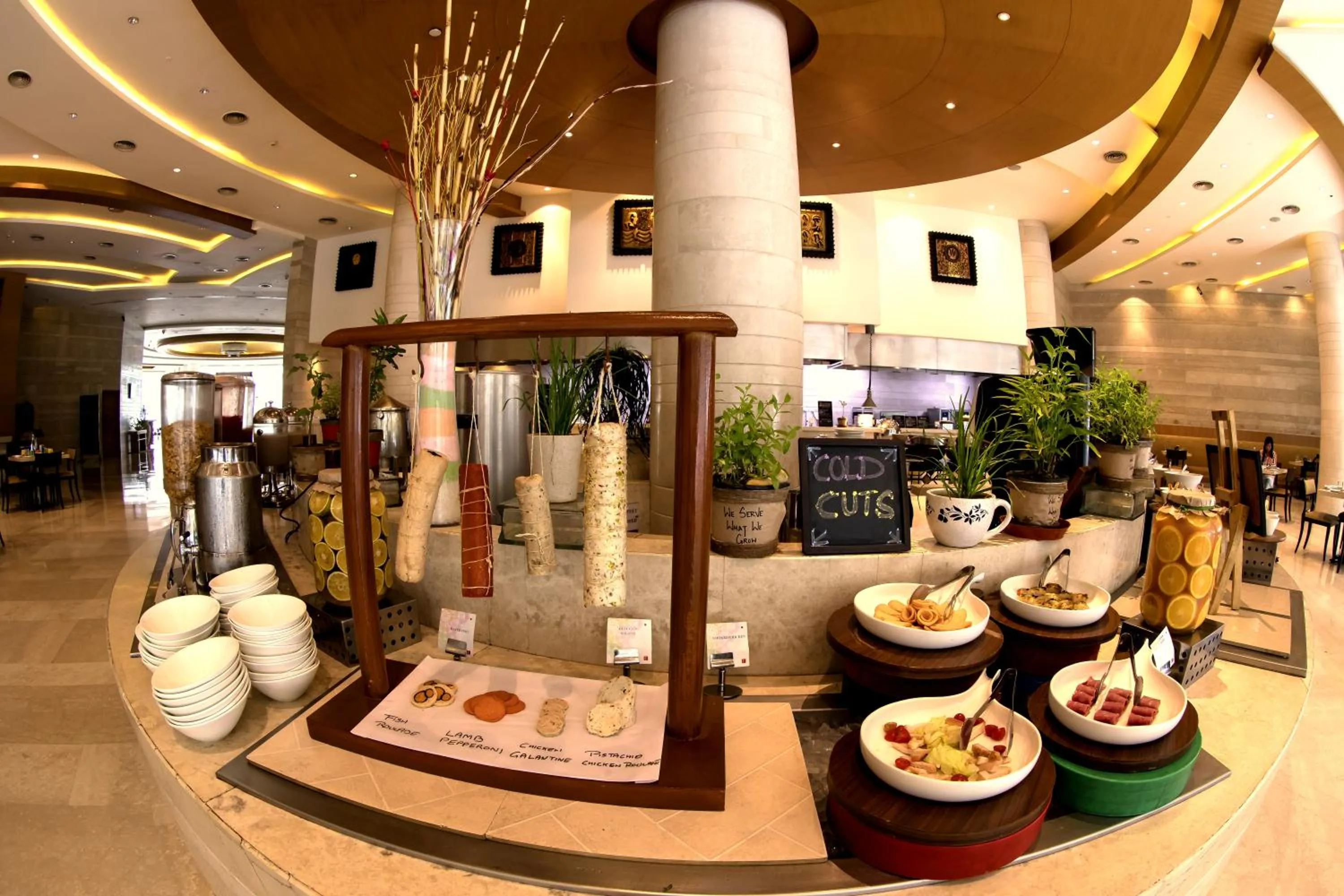 Buffet breakfast in The Lalit Chandigarh