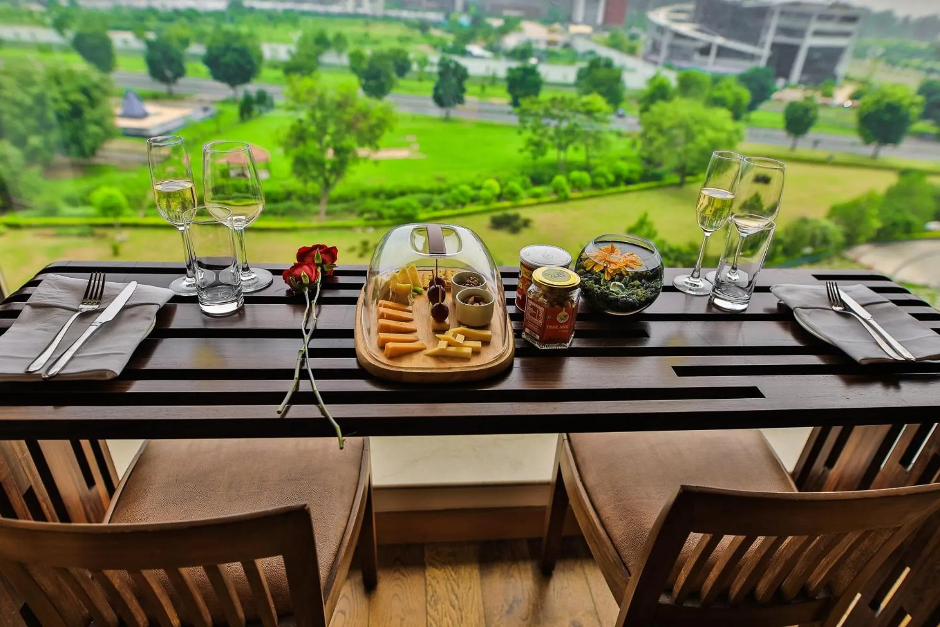 Breakfast in The Lalit Chandigarh