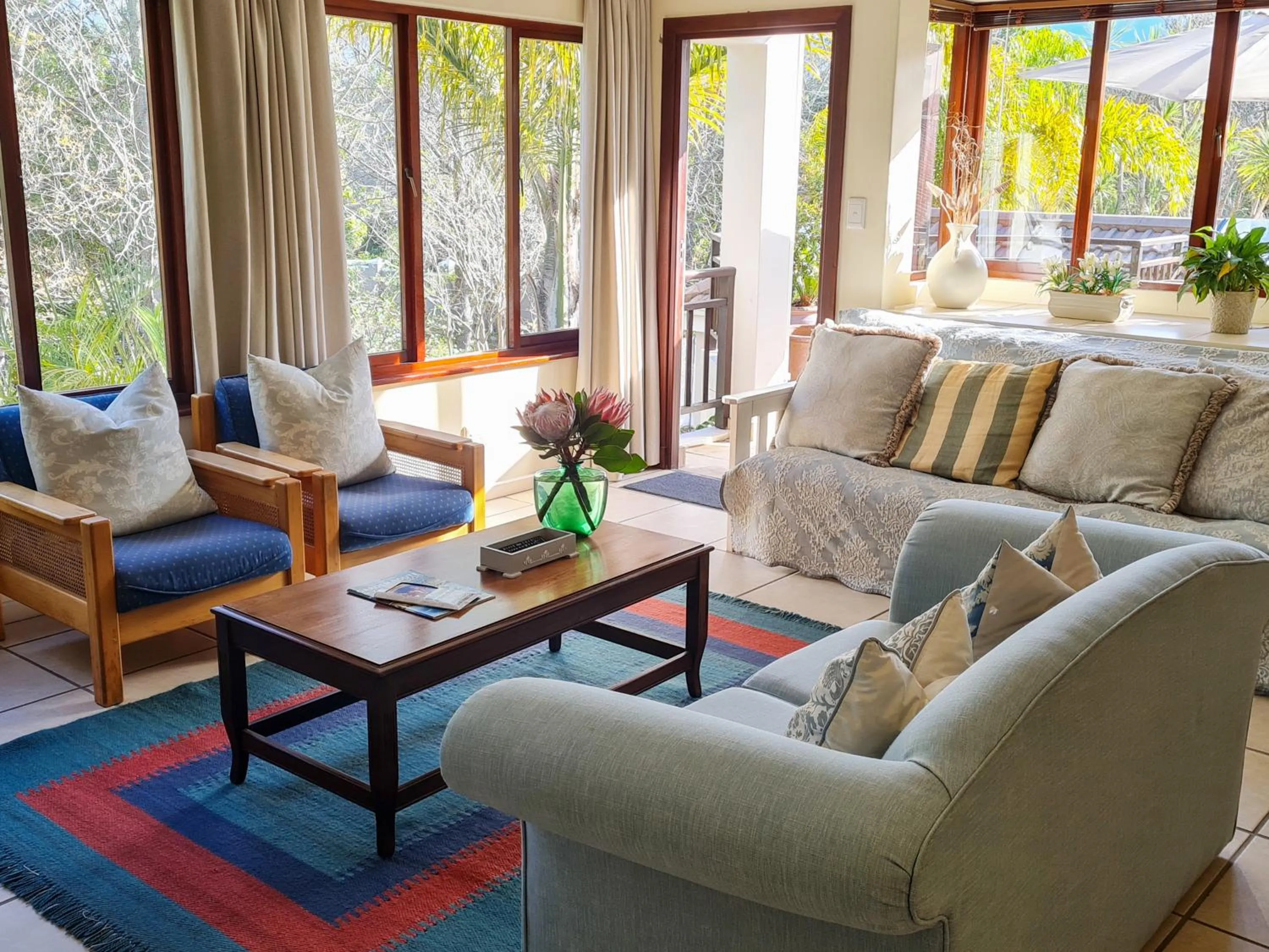 Seating area in Cherry Berry Guest House
