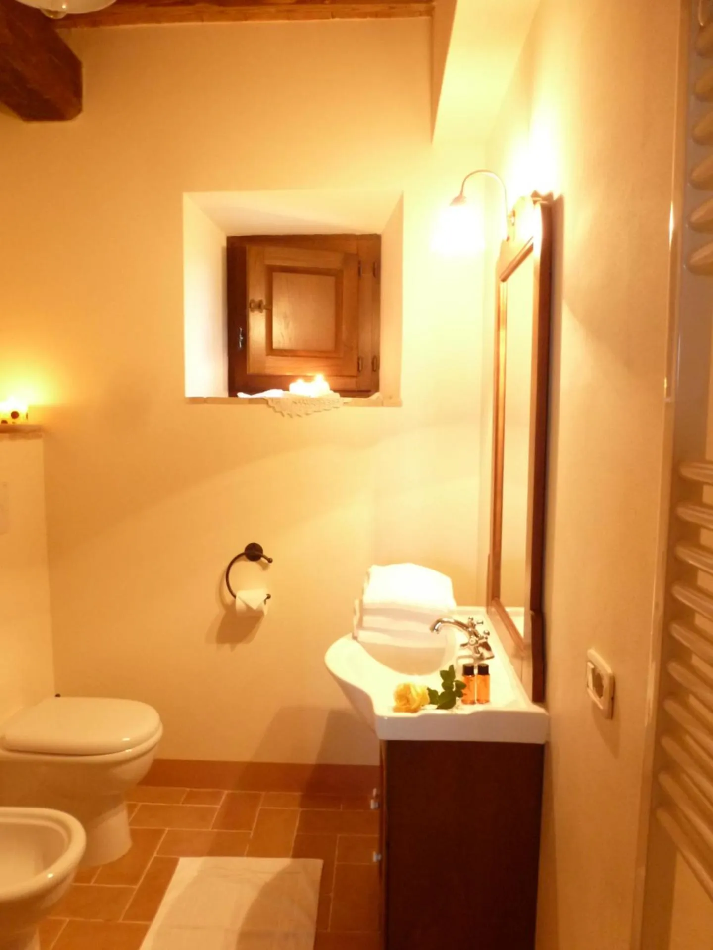 Bathroom in Castel Brunello