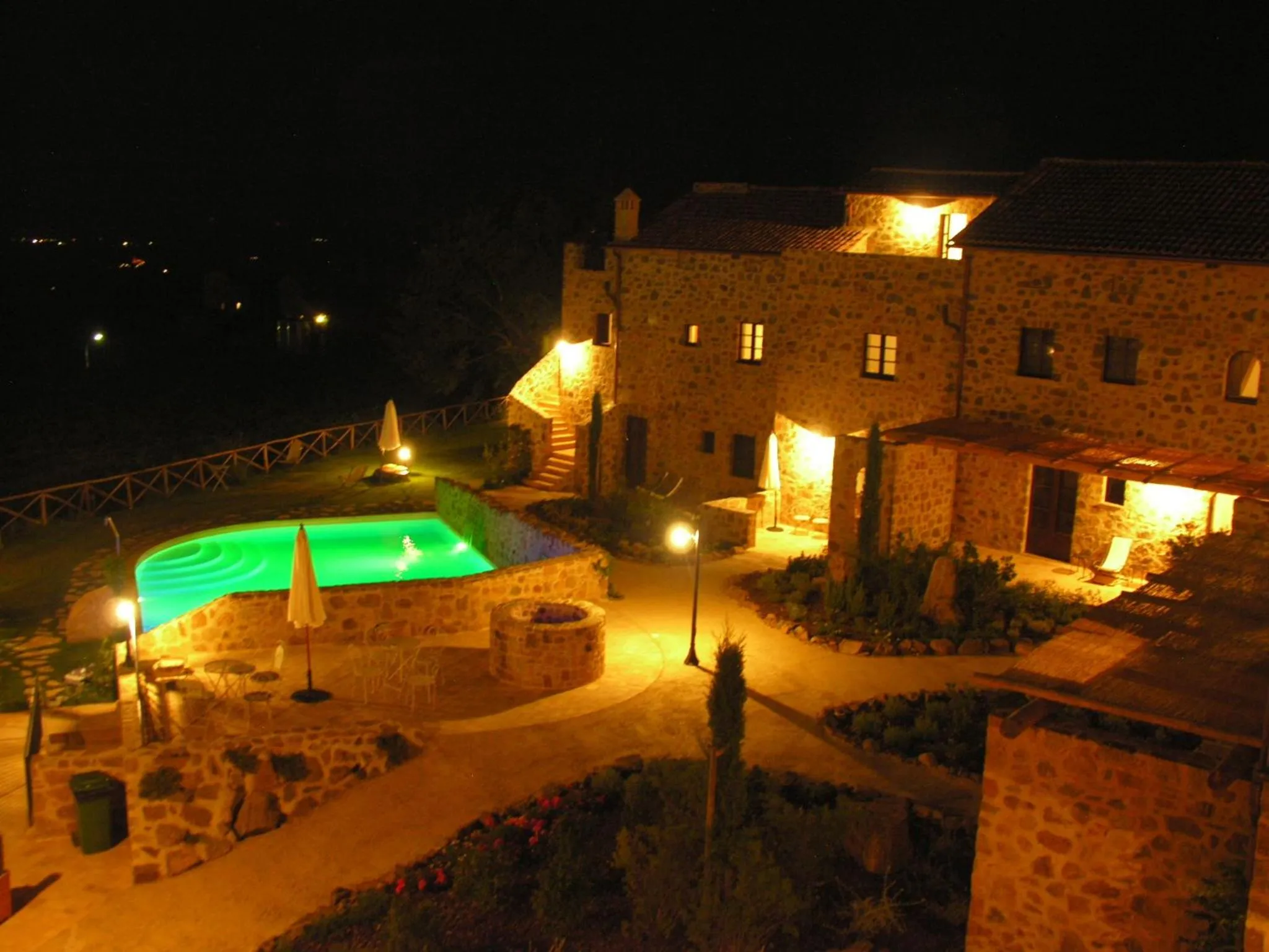 Night in Castel Brunello