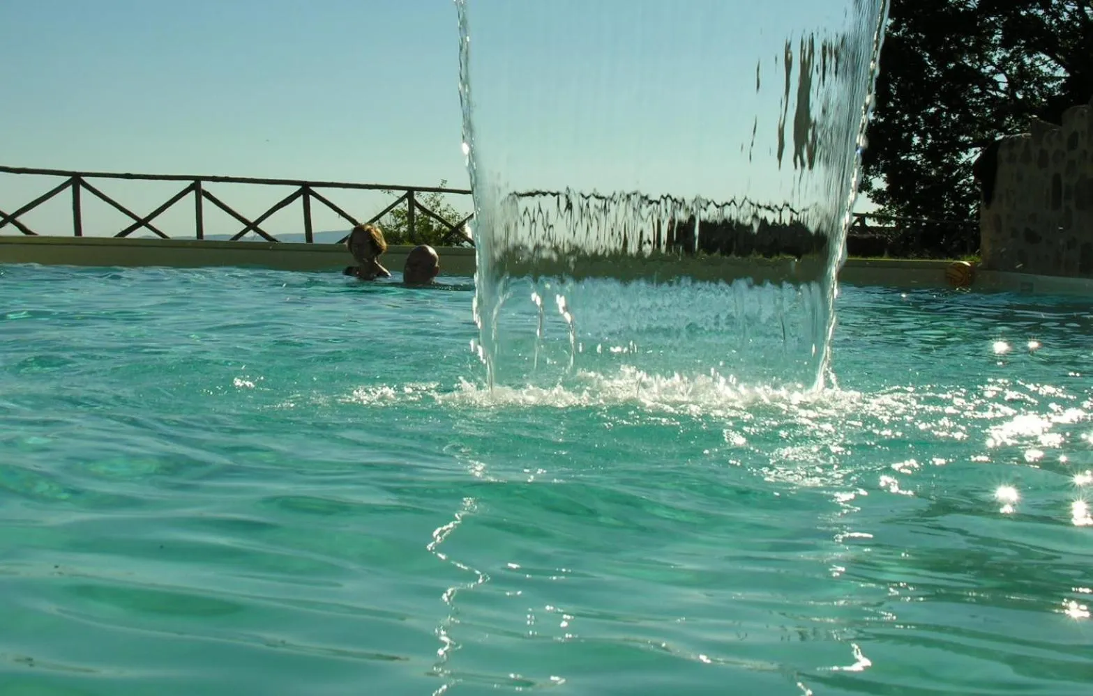 Swimming pool in Castel Brunello