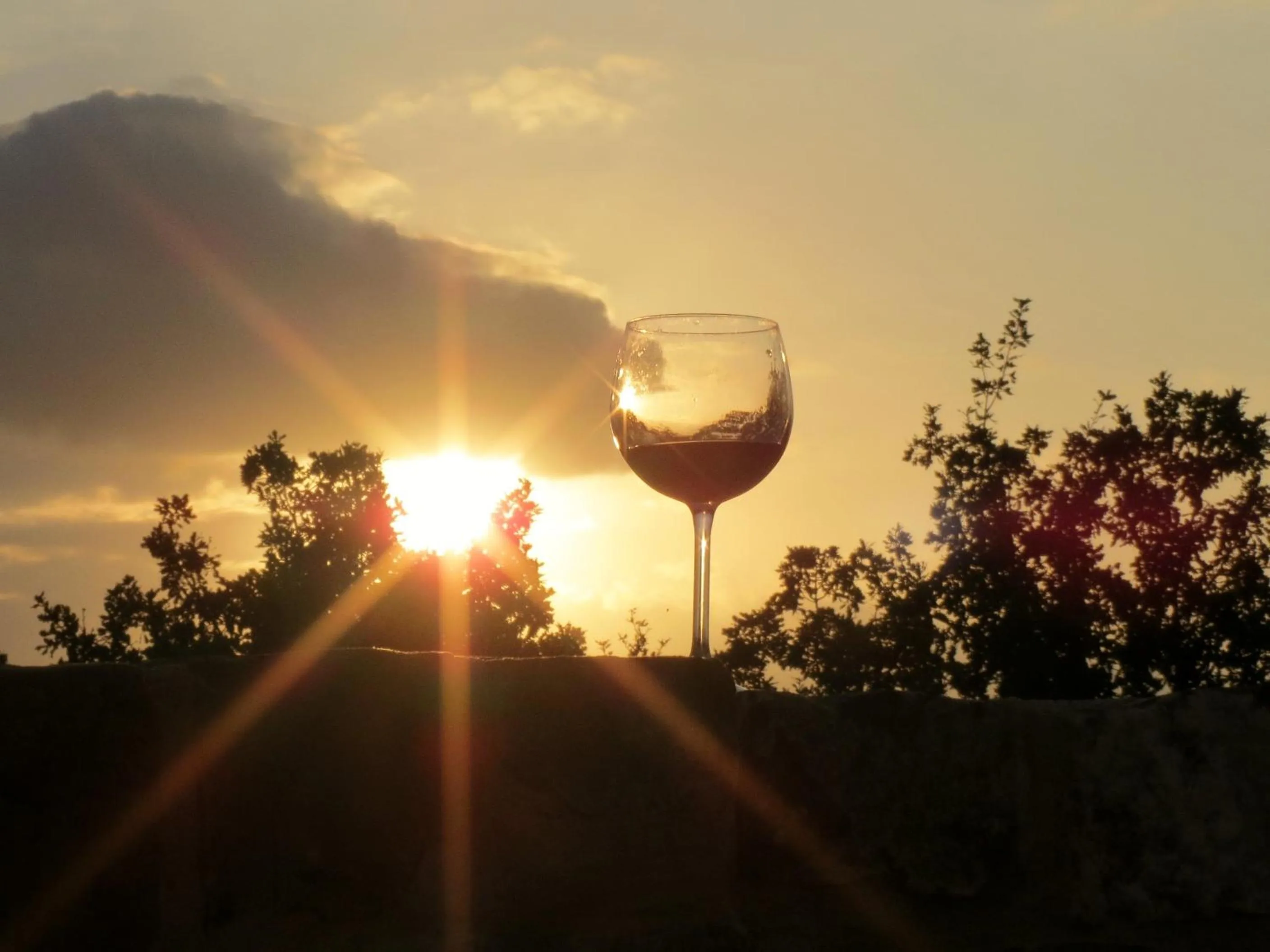 Sunset in Castel Brunello